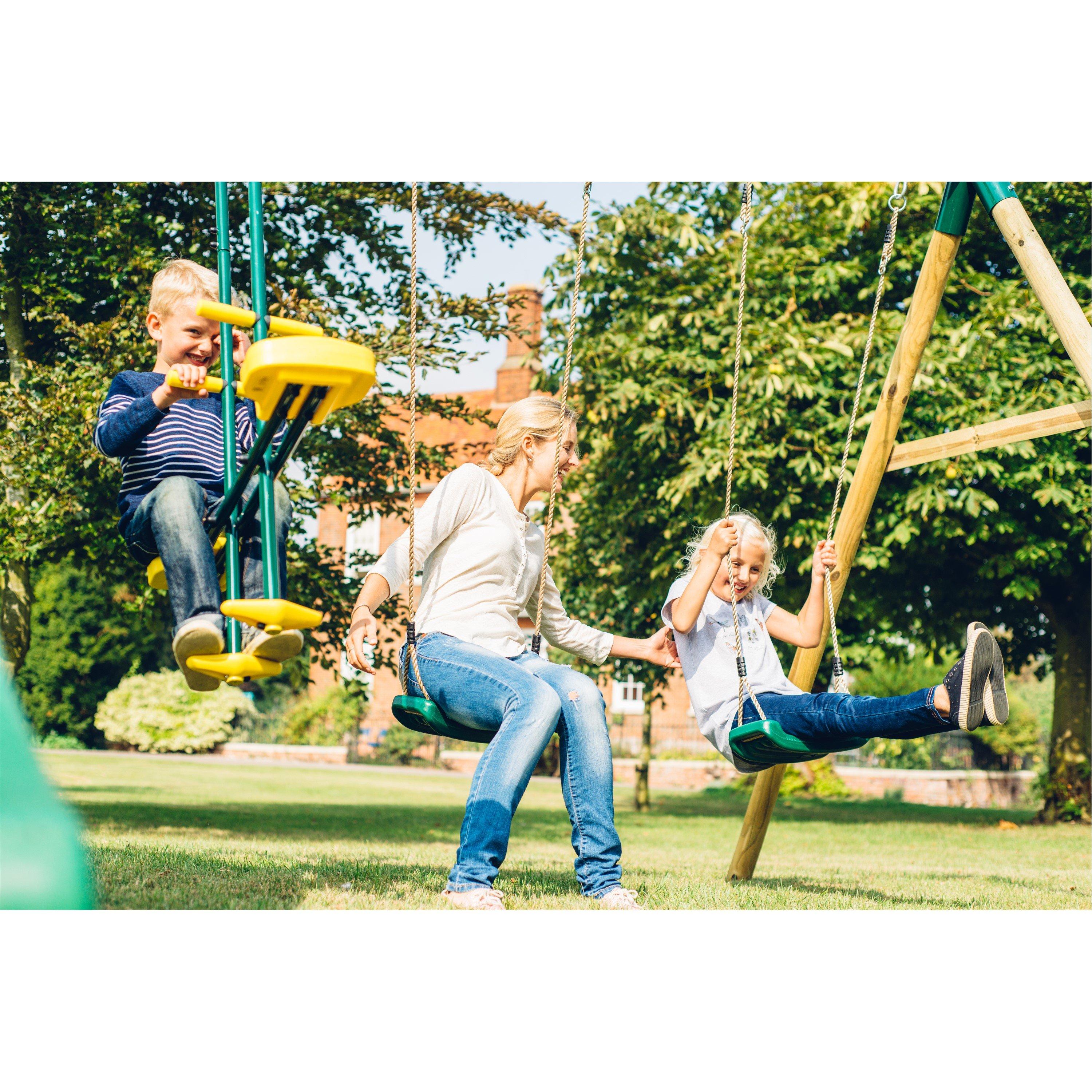 Natural - Plum Play - Plum Woolly Monkey II Swing Set - 3