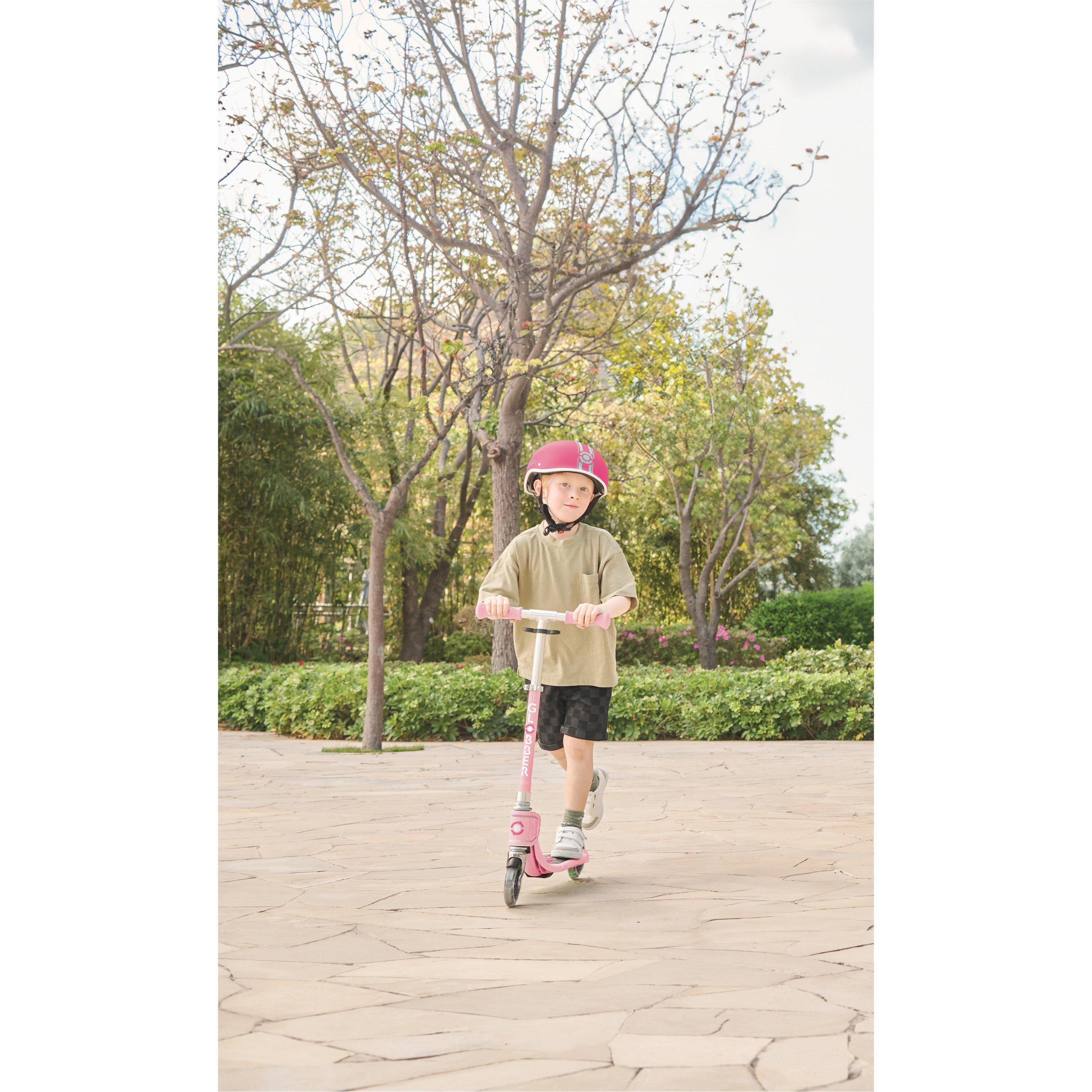 Pastel Pink - Globber - Flow Foldable Junior Lights - 8