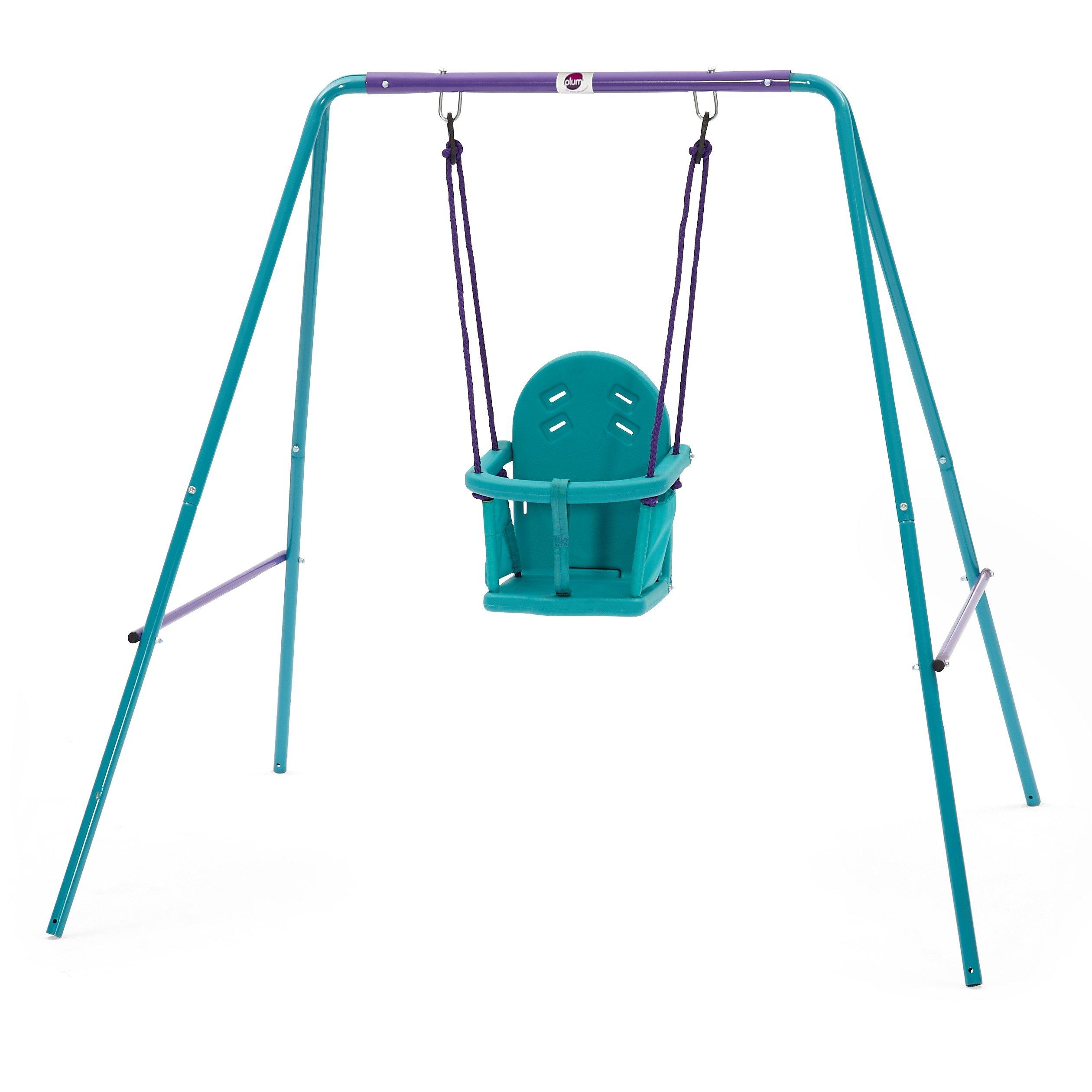 Purple & Teal - Plum Play - Plum 2 in 1 Swing Set - 1
