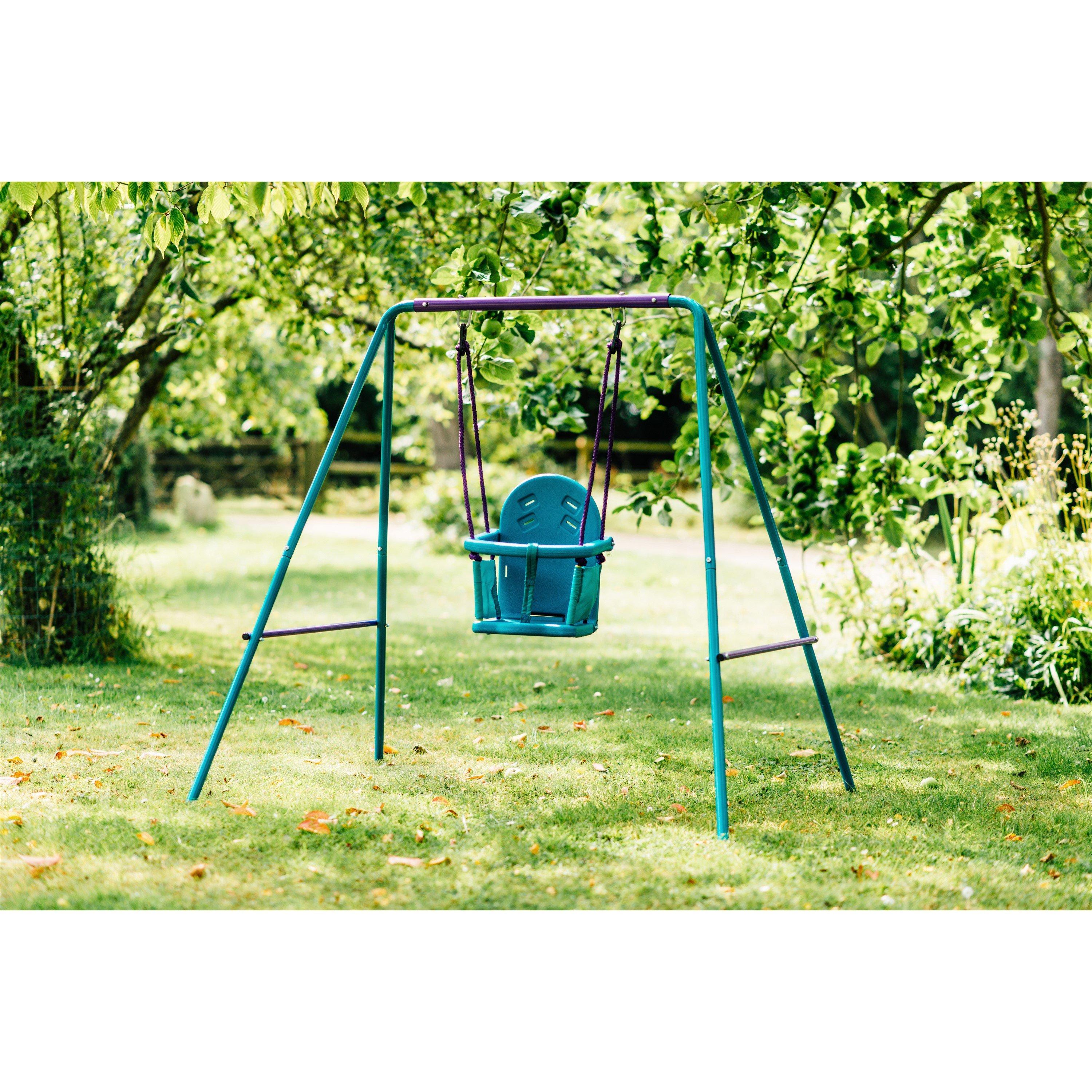 Purple & Teal - Plum Play - Plum 2 in 1 Swing Set - 3