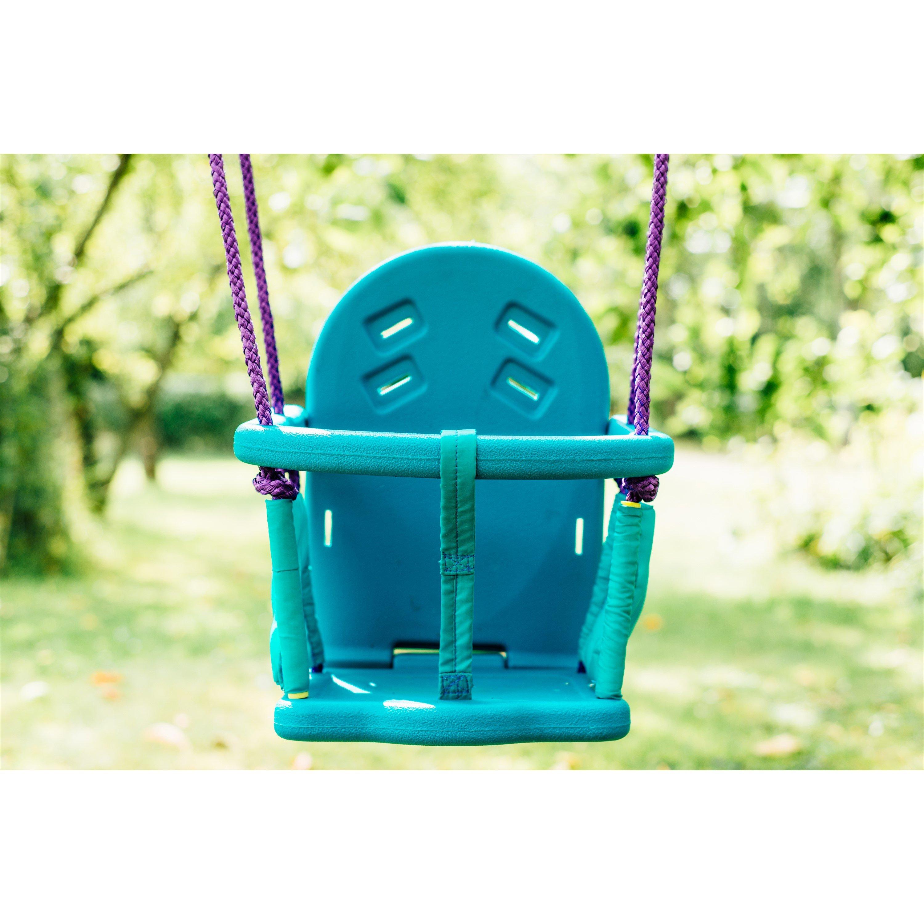 Purple & Teal - Plum Play - Plum 2 in 1 Swing Set - 4