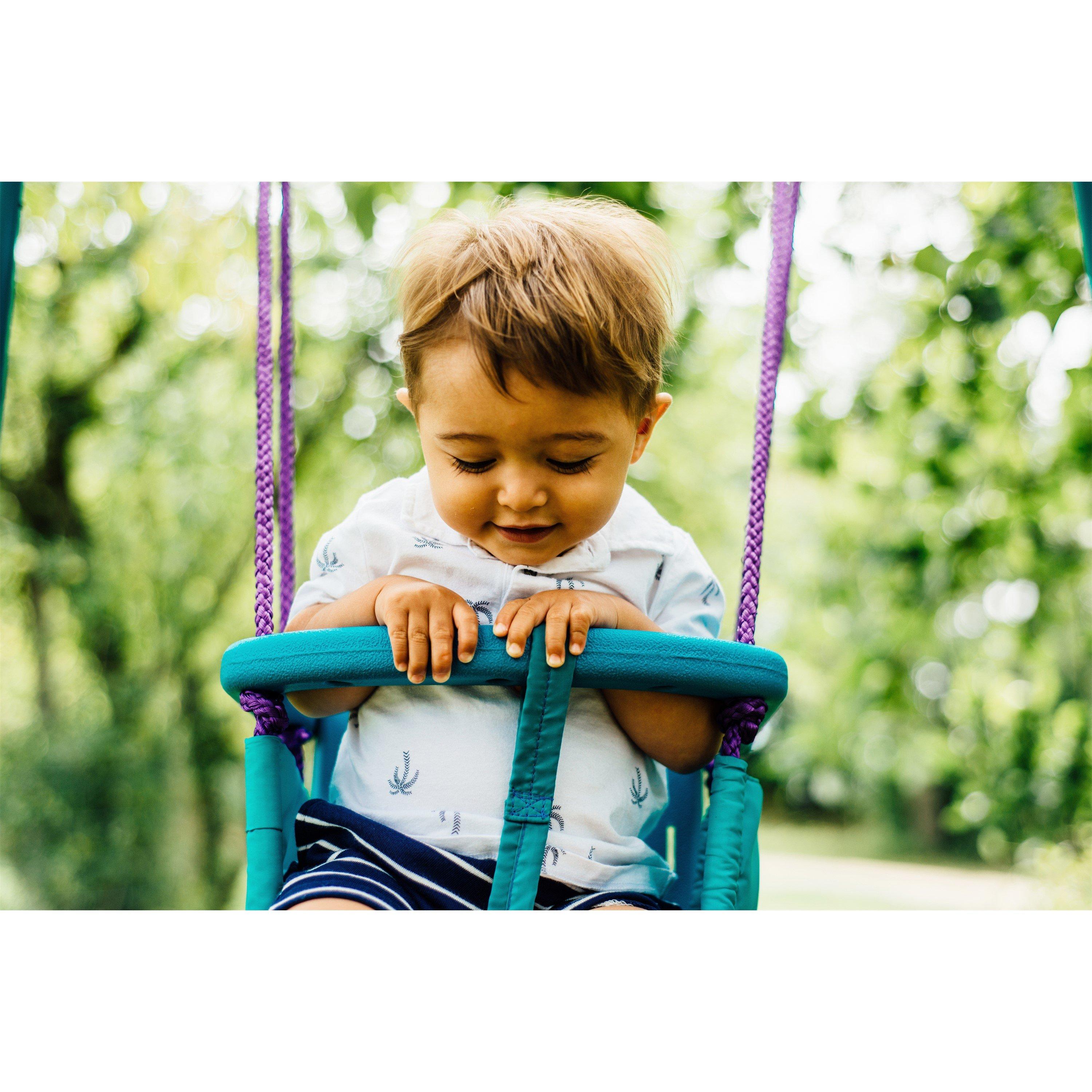 Purple & Teal - Plum Play - Plum 2 in 1 Swing Set - 7