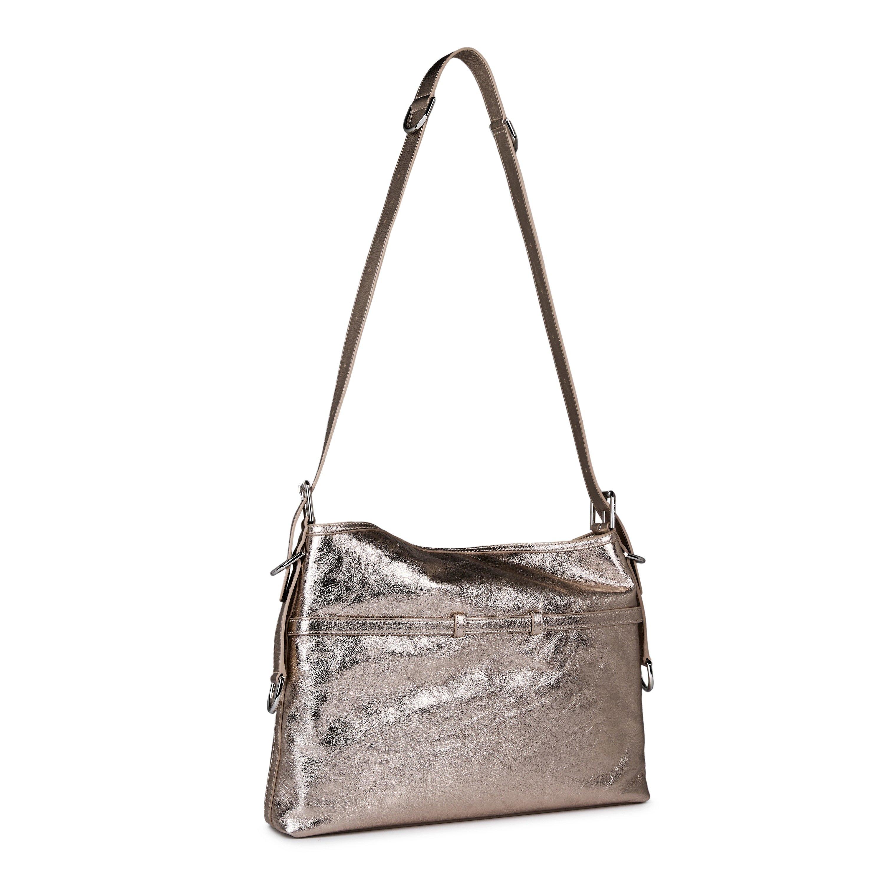 Dusty Golden - GIVENCHY - Womens Medium Voyou Shoulder Bag - 2