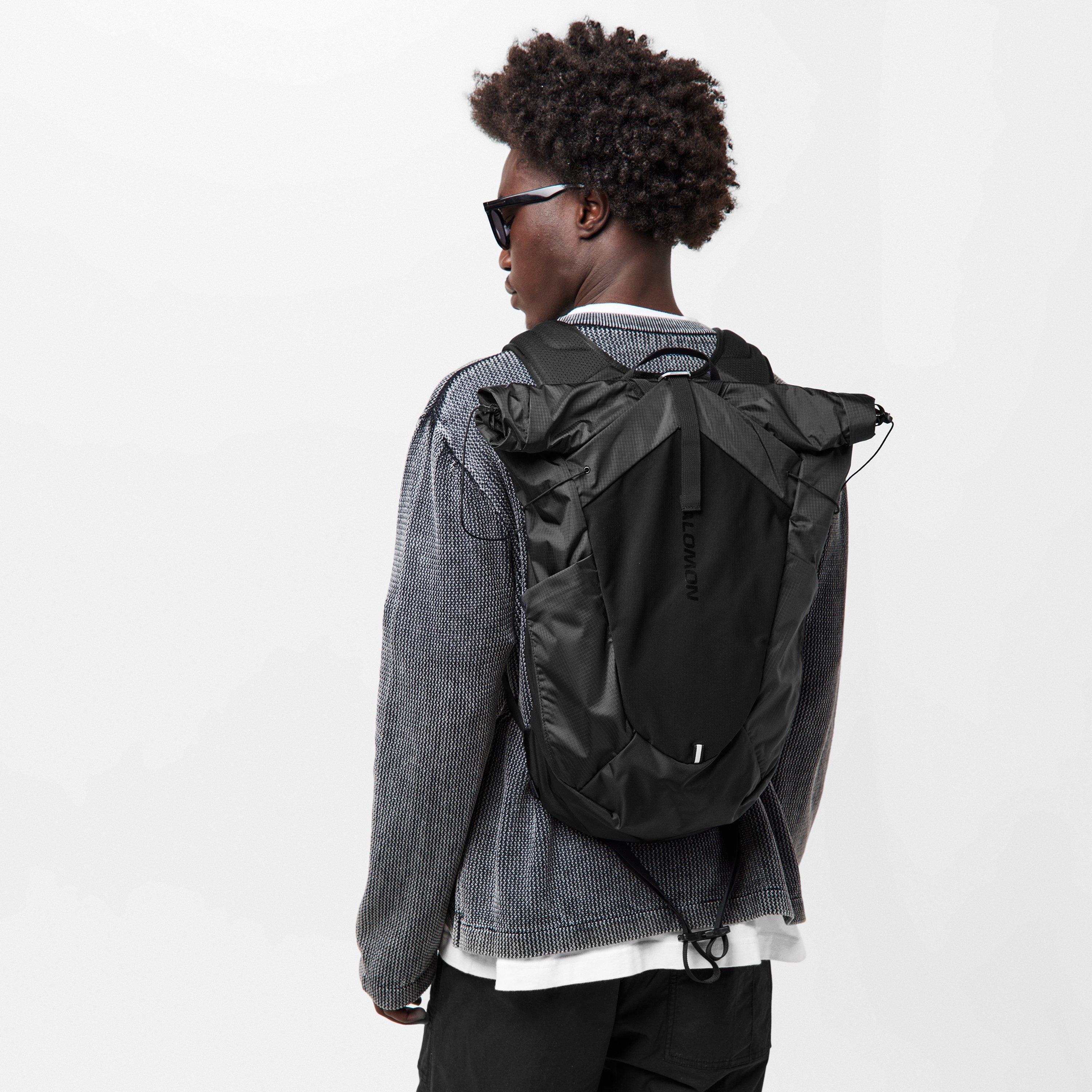 Black - Salomon - Men's Daypack Backpacks - 3