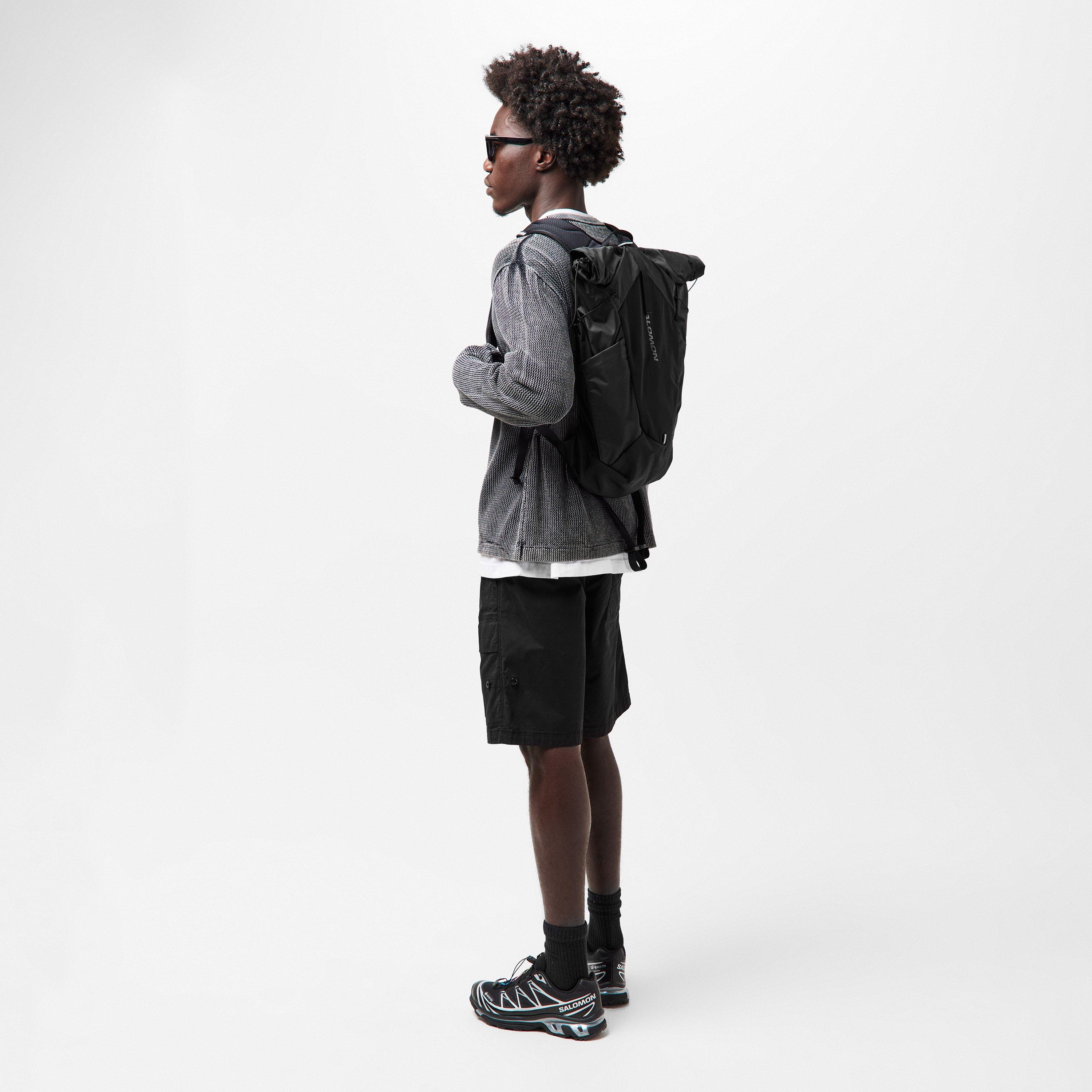 Black - Salomon - Men's Daypack Backpacks - 4