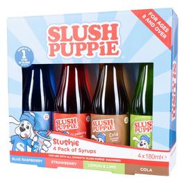 Slush Puppie Slush Puppie 4 Pack Syrups
