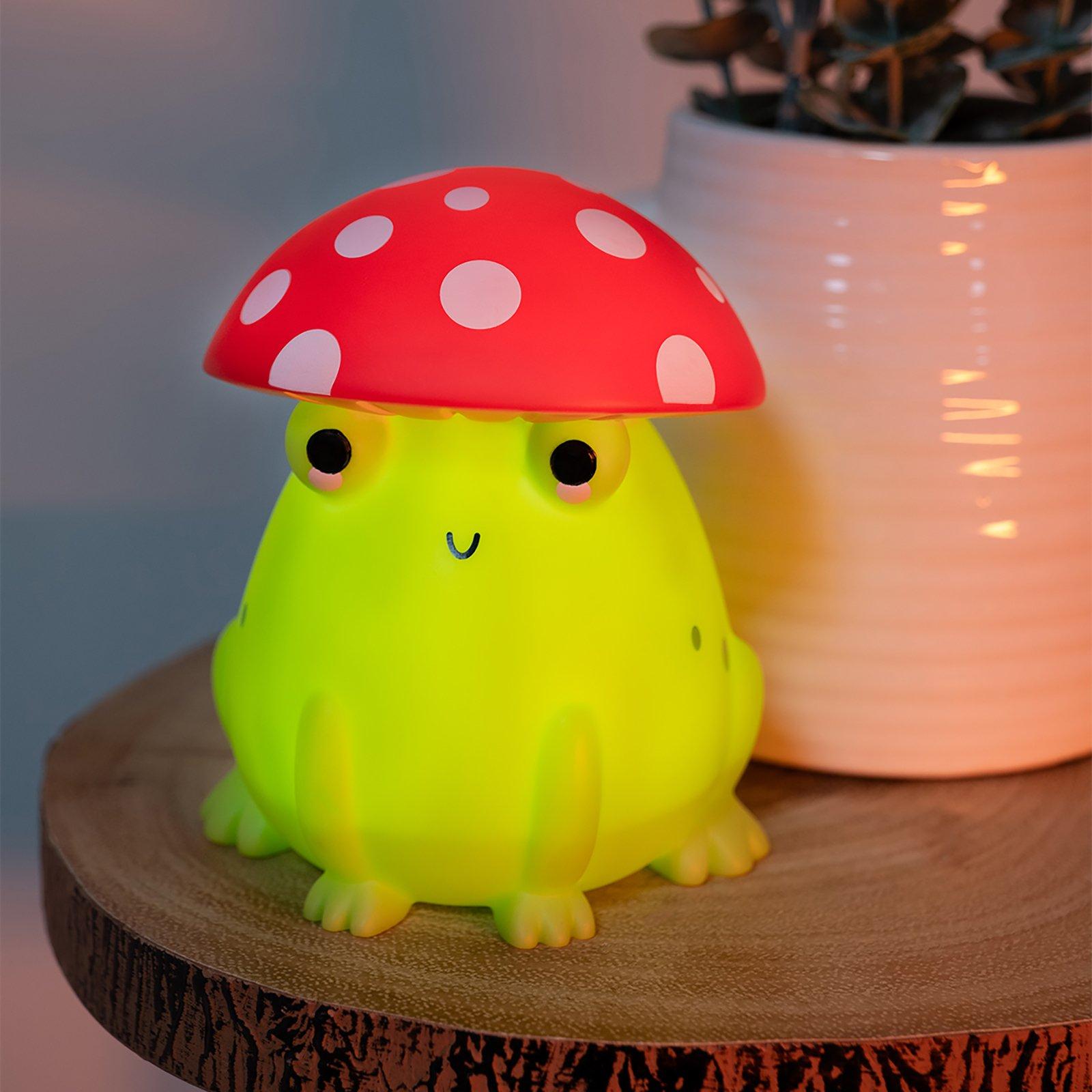 Multi - Fizz Creations - Maurice Mushroom Frog Mood Light - 1