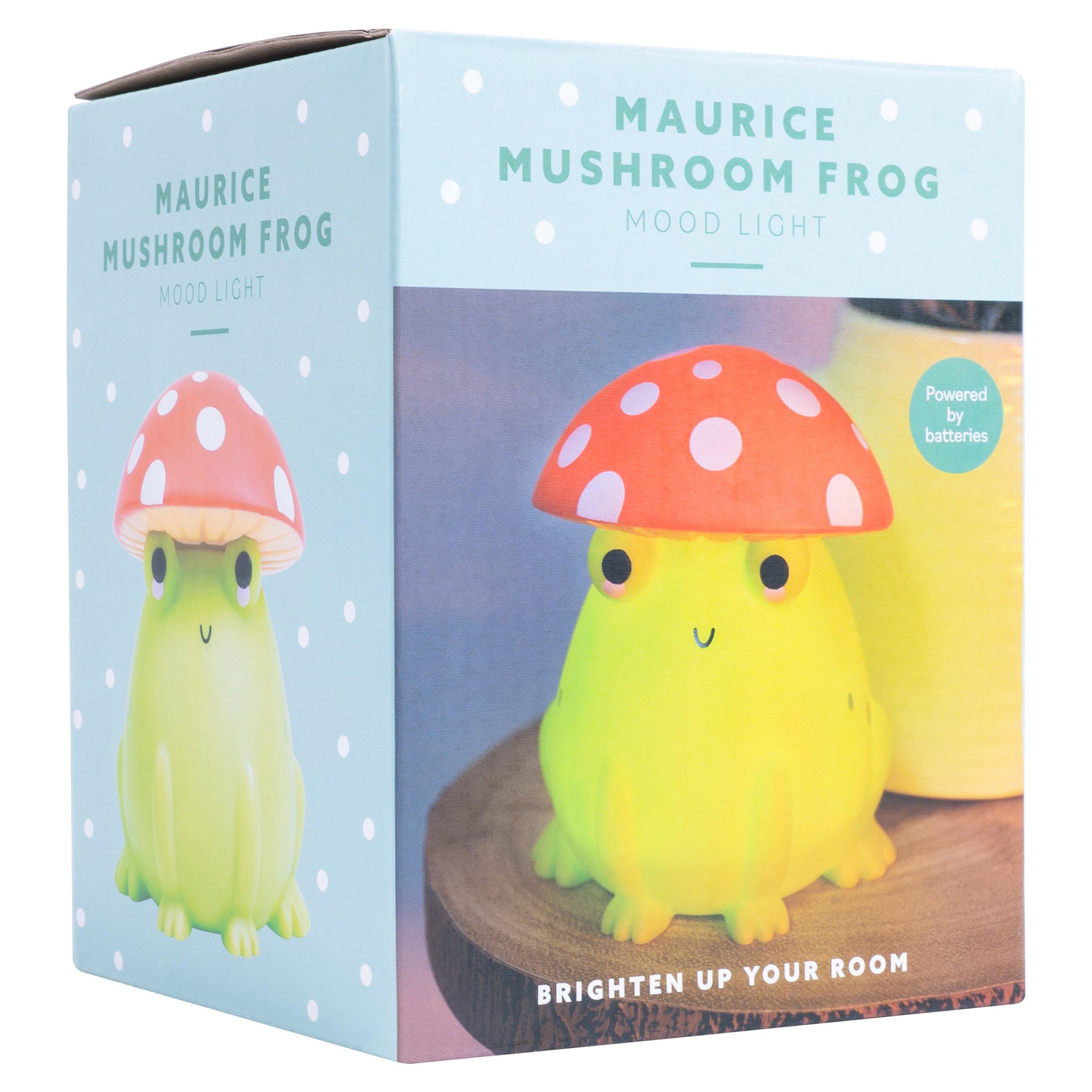 Multi - Fizz Creations - Maurice Mushroom Frog Mood Light - 3