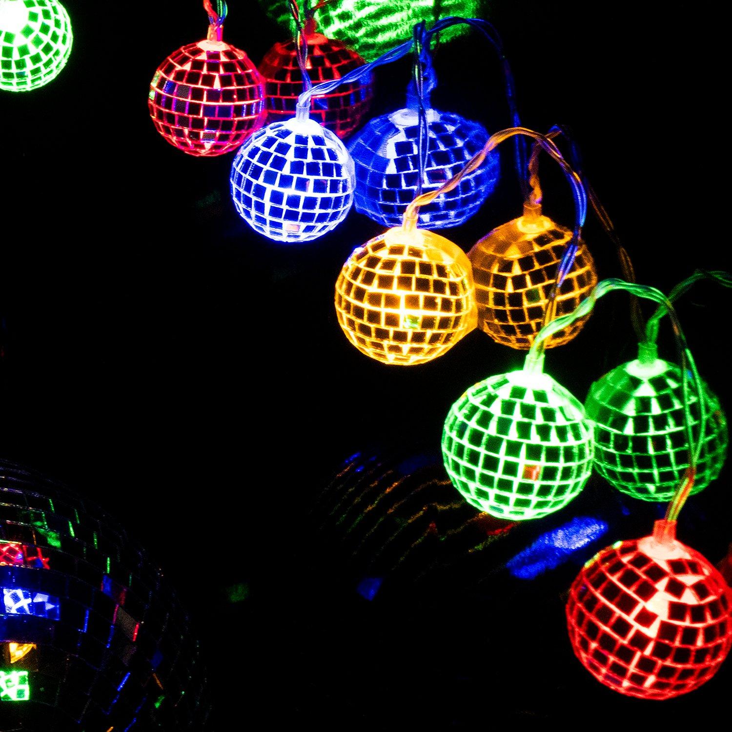 Multi - Fizz Creations - Disco Ball String lights - 5