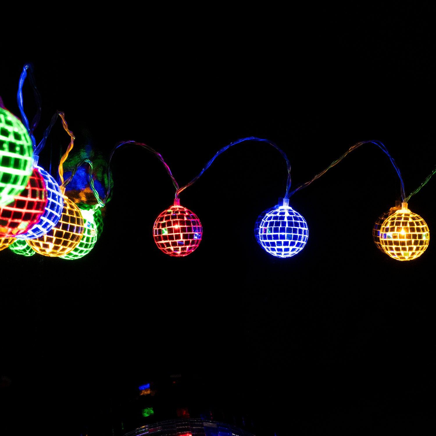 Multi - Fizz Creations - Disco Ball String lights - 6
