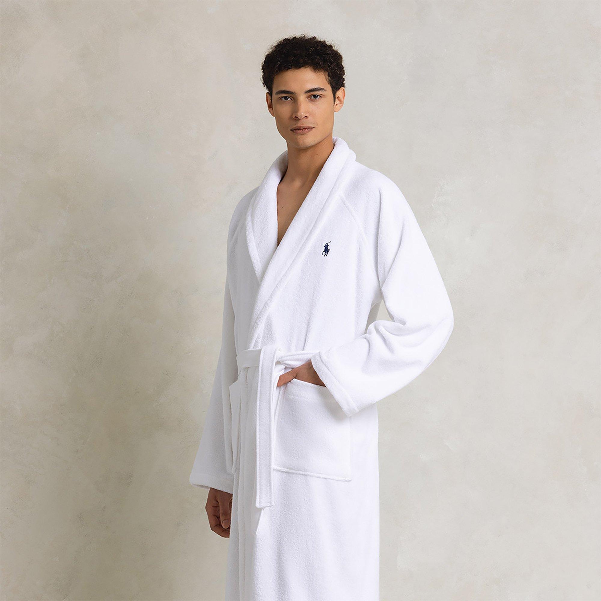 White - Ralph Lauren Home - Polo Player Robe - 3