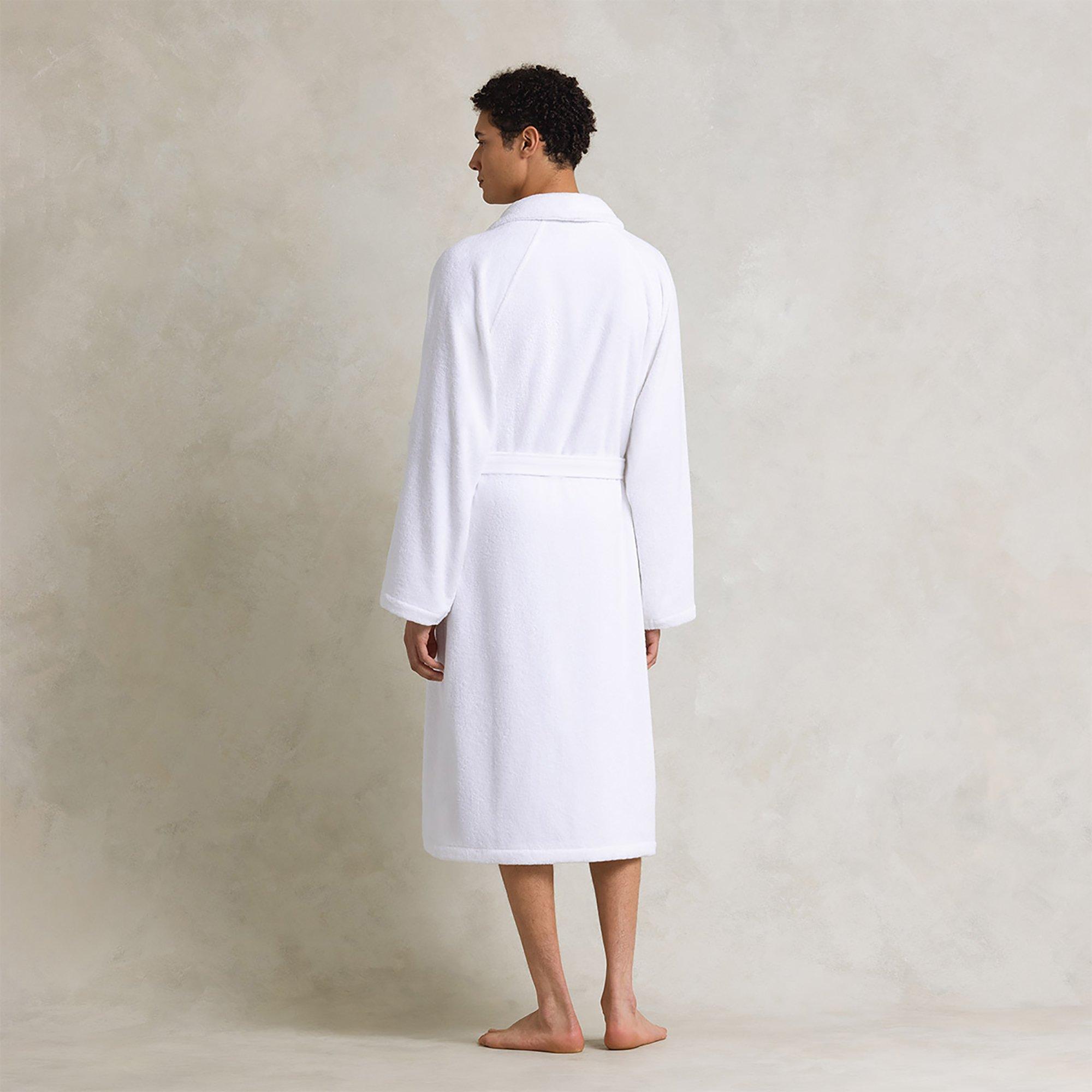 White - Ralph Lauren Home - Polo Player Robe - 4