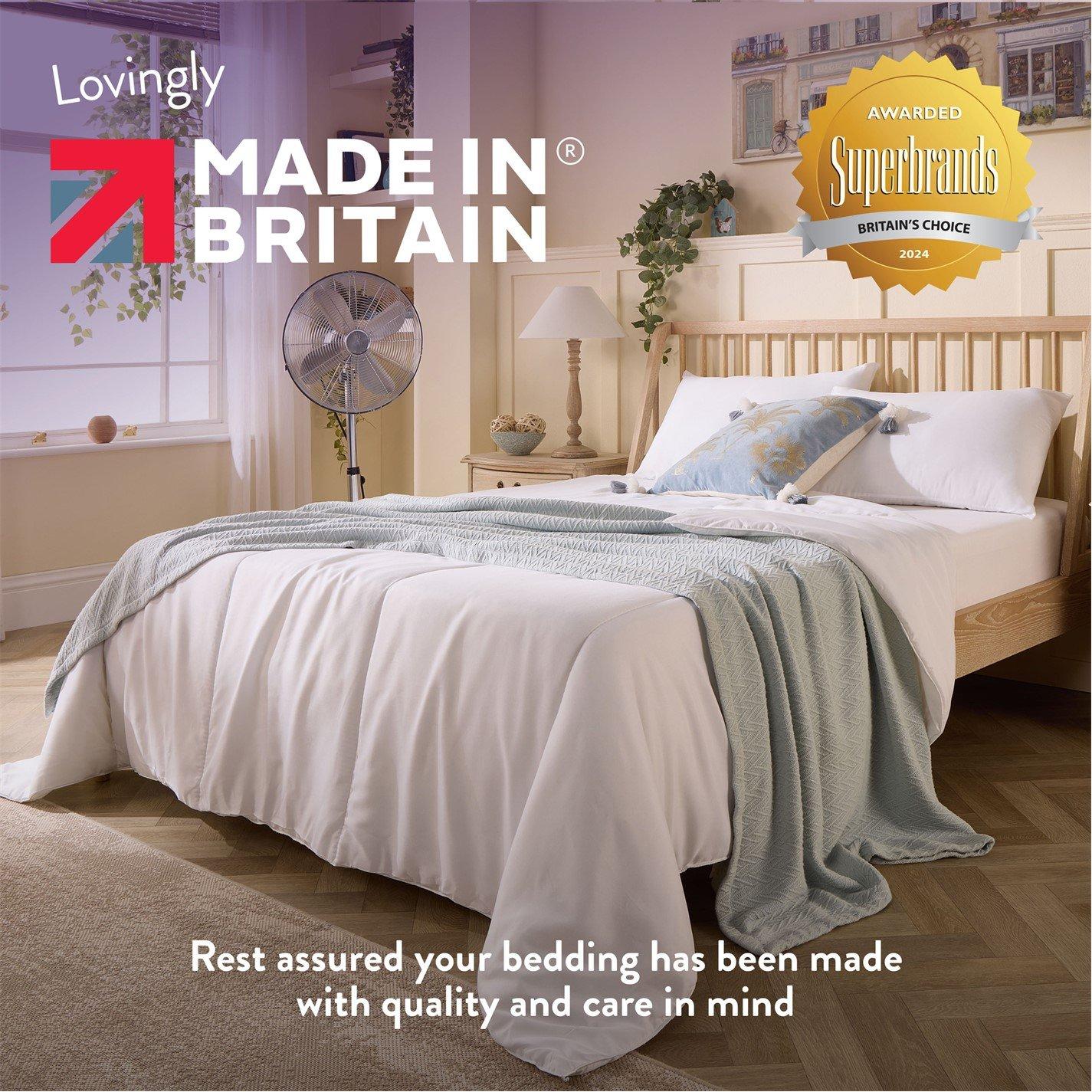 White - Slumberdown - Cool Summer Nights 4.5 Duvet + 2 Pillows - 7