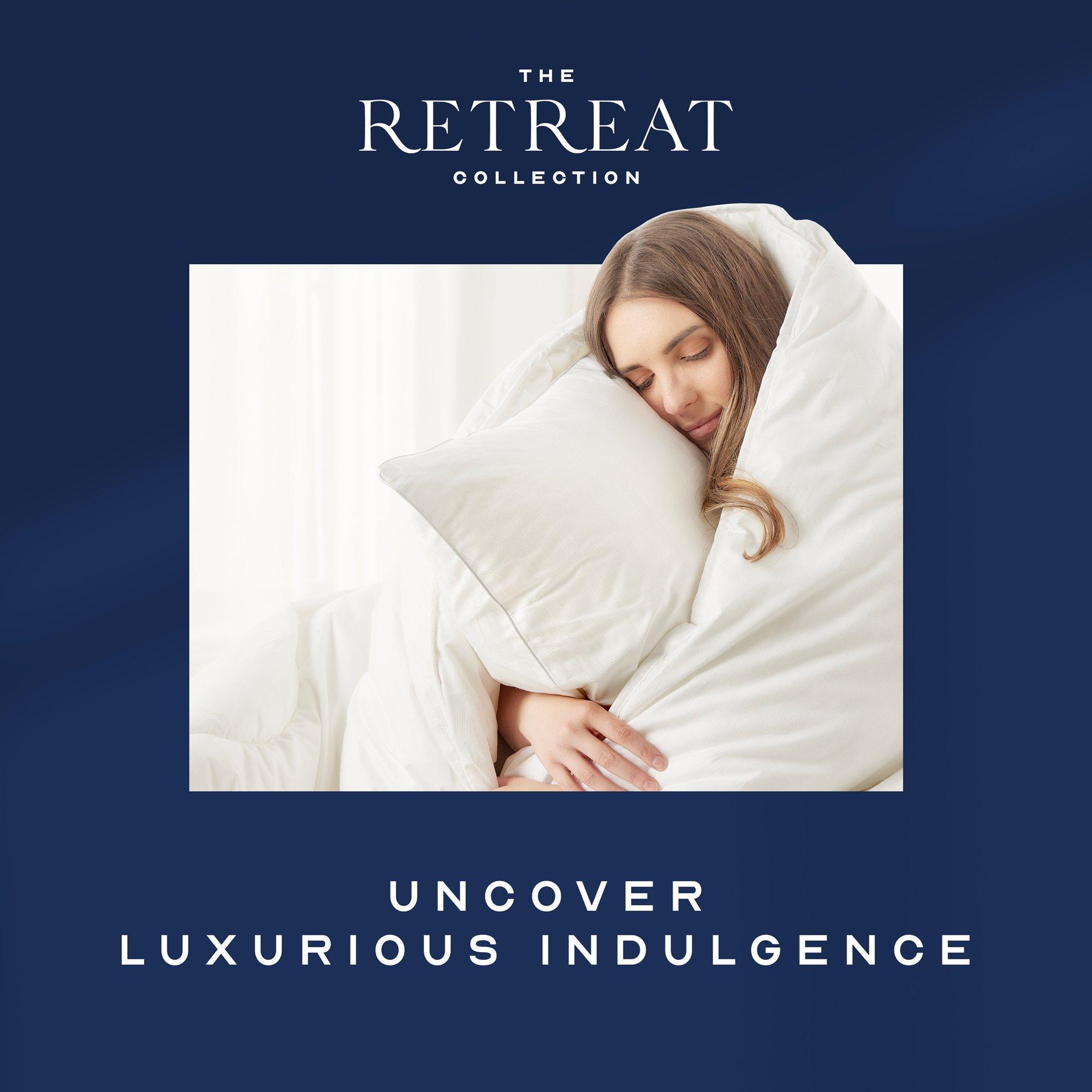 White - Snuggledown - Indulgent Cotton 13.5 Duvet + 2 Pillows - 12