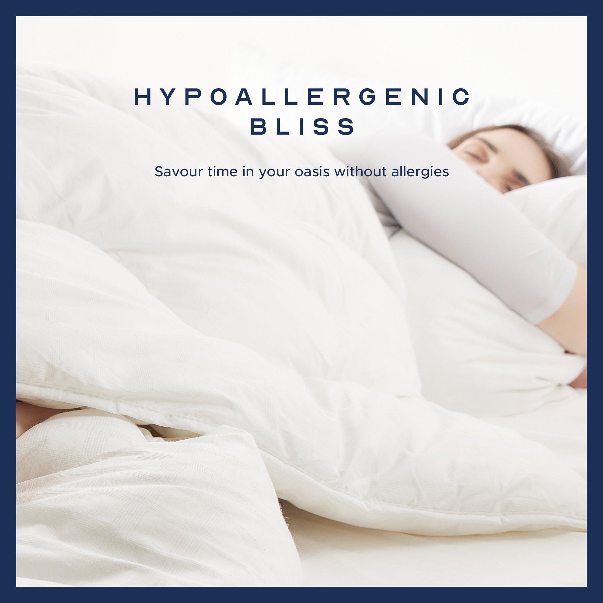 White - Snuggledown - Indulgent Cotton 13.5 Duvet + 2 Pillows - 4