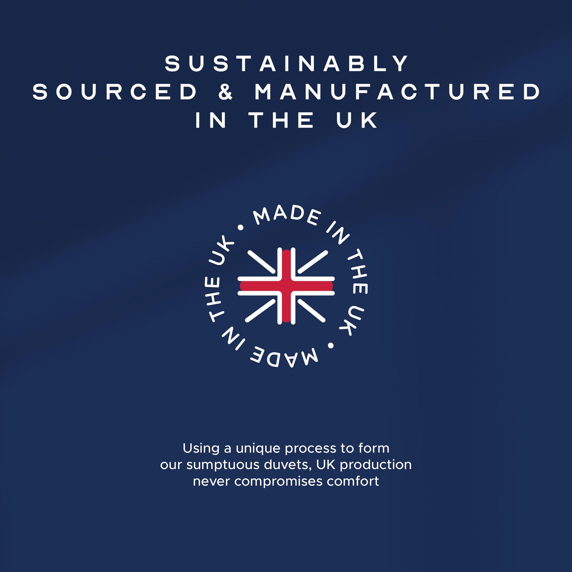 White - Snuggledown - Indulgent Cotton 13.5 Duvet + 2 Pillows - 9