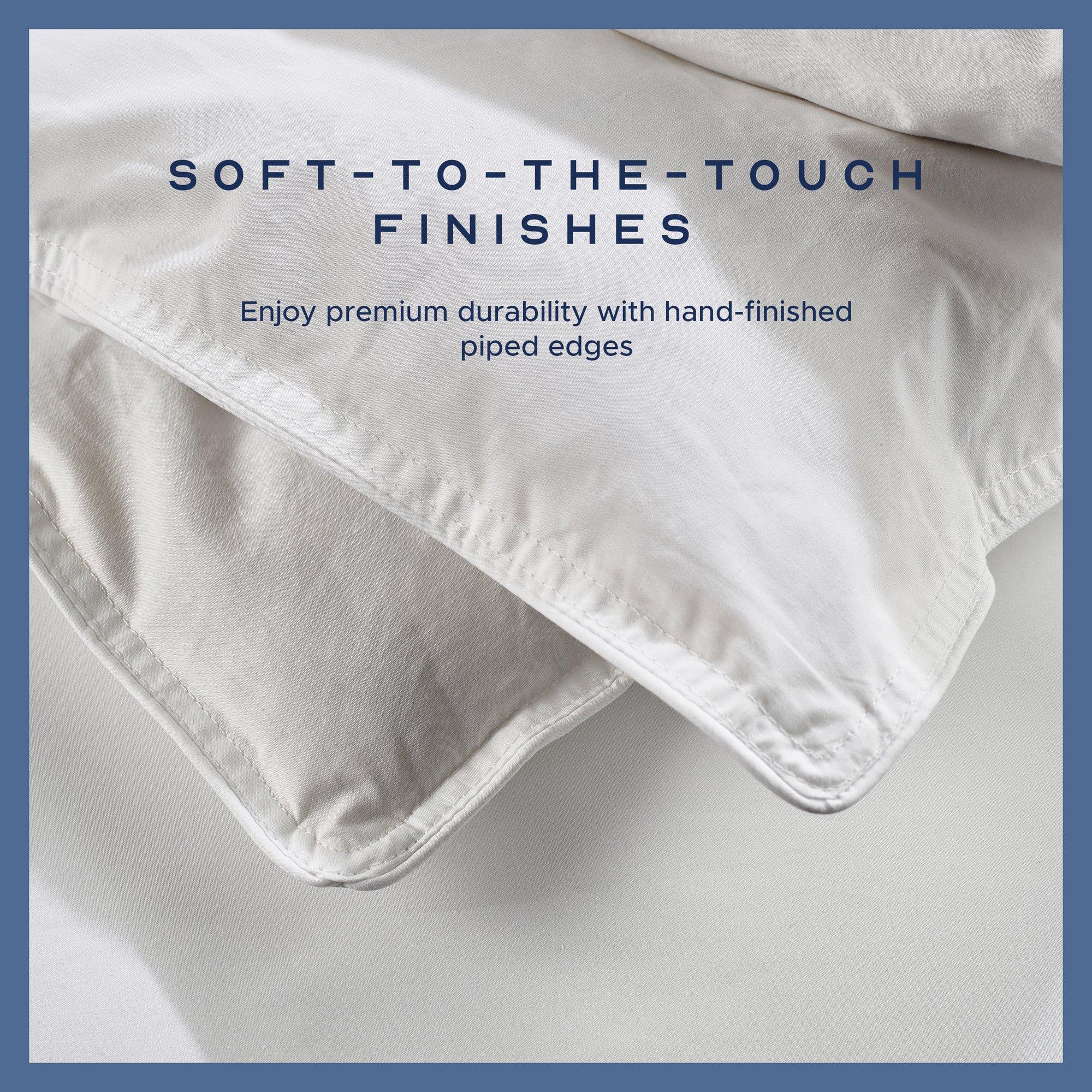 White - Snuggledown - Goose Feather & Down 9 + 4.5 Tog Duvet + 2 Pillows - 5