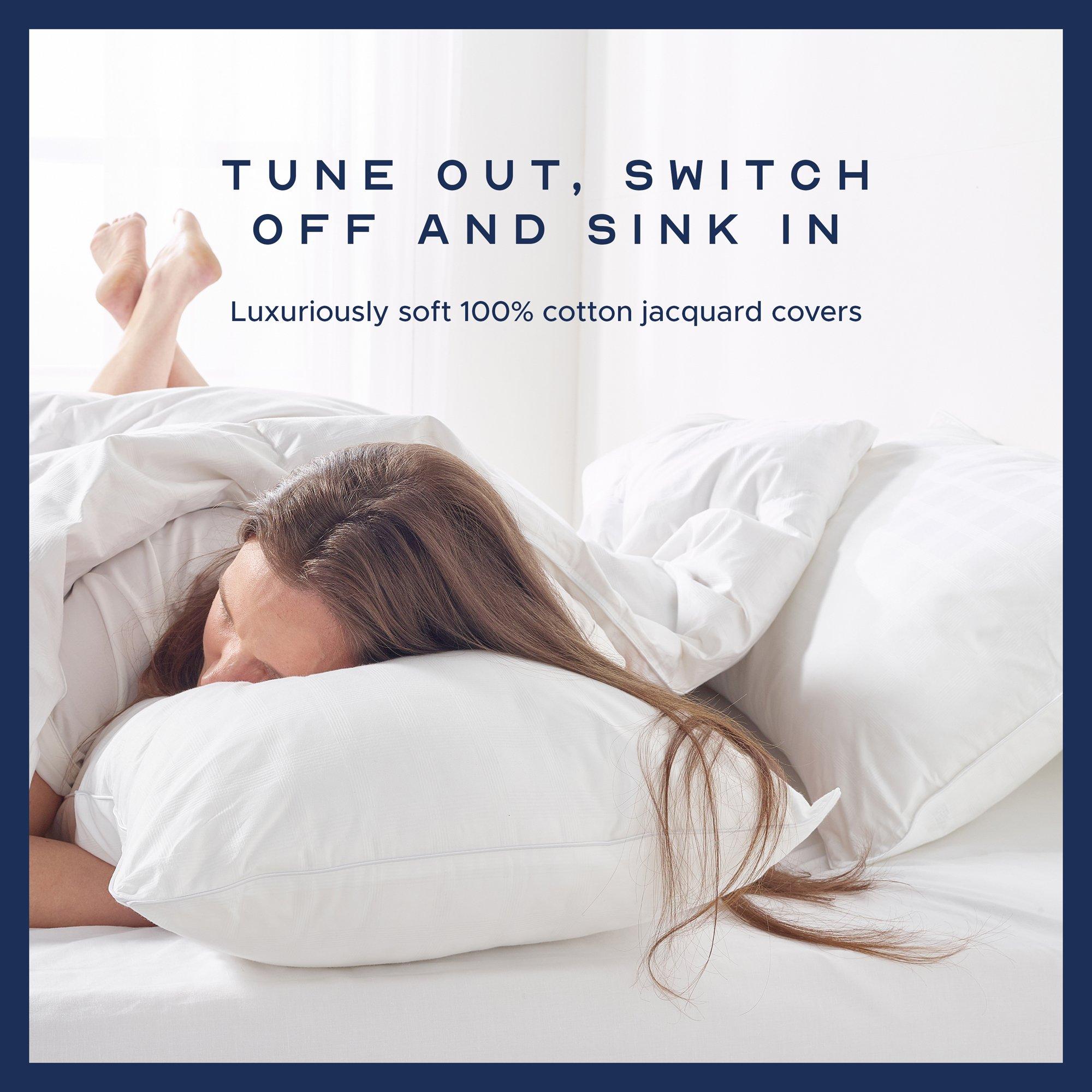 White - Snuggledown - Hungarian Goose Down 4.5 Tog Duvet + 2 Pillows - 5