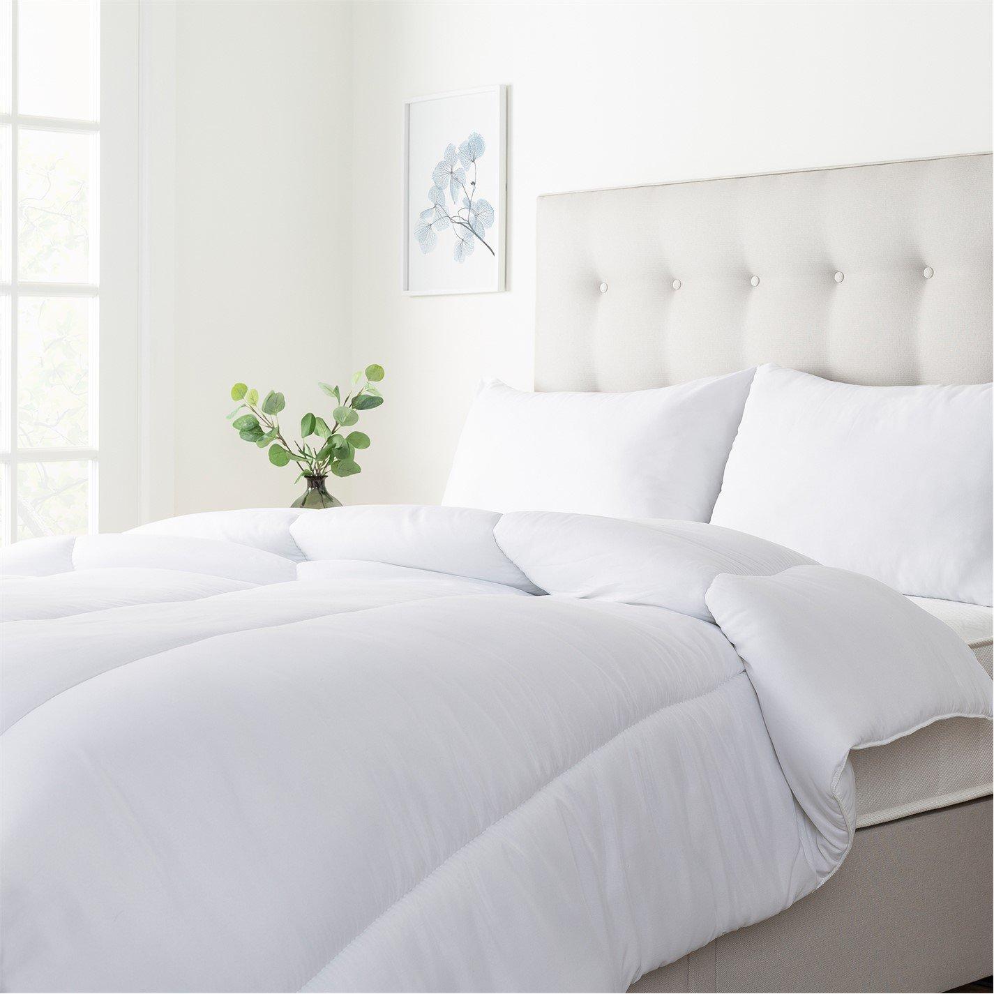 White - Slumberdown - Made For You Two Duvet 2 Medium/Firm Pillows - 2