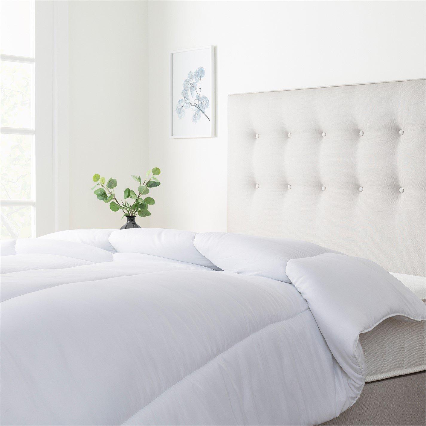 White - Slumberdown - Made For You Two Duvet 2 Medium/Firm Pillows - 4