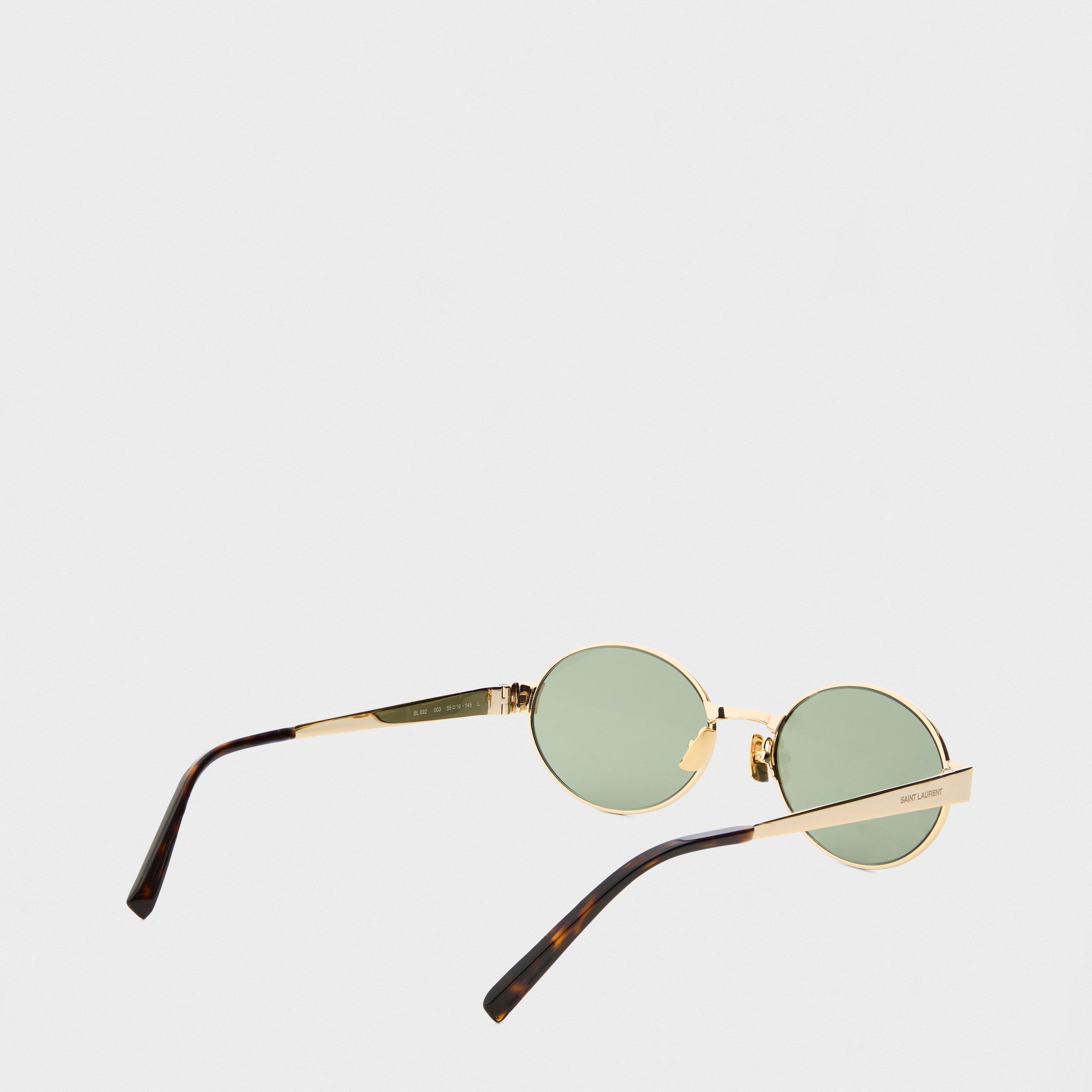 Gold/Green - Saint Laurent - 692 Sl Sunglasses - 2