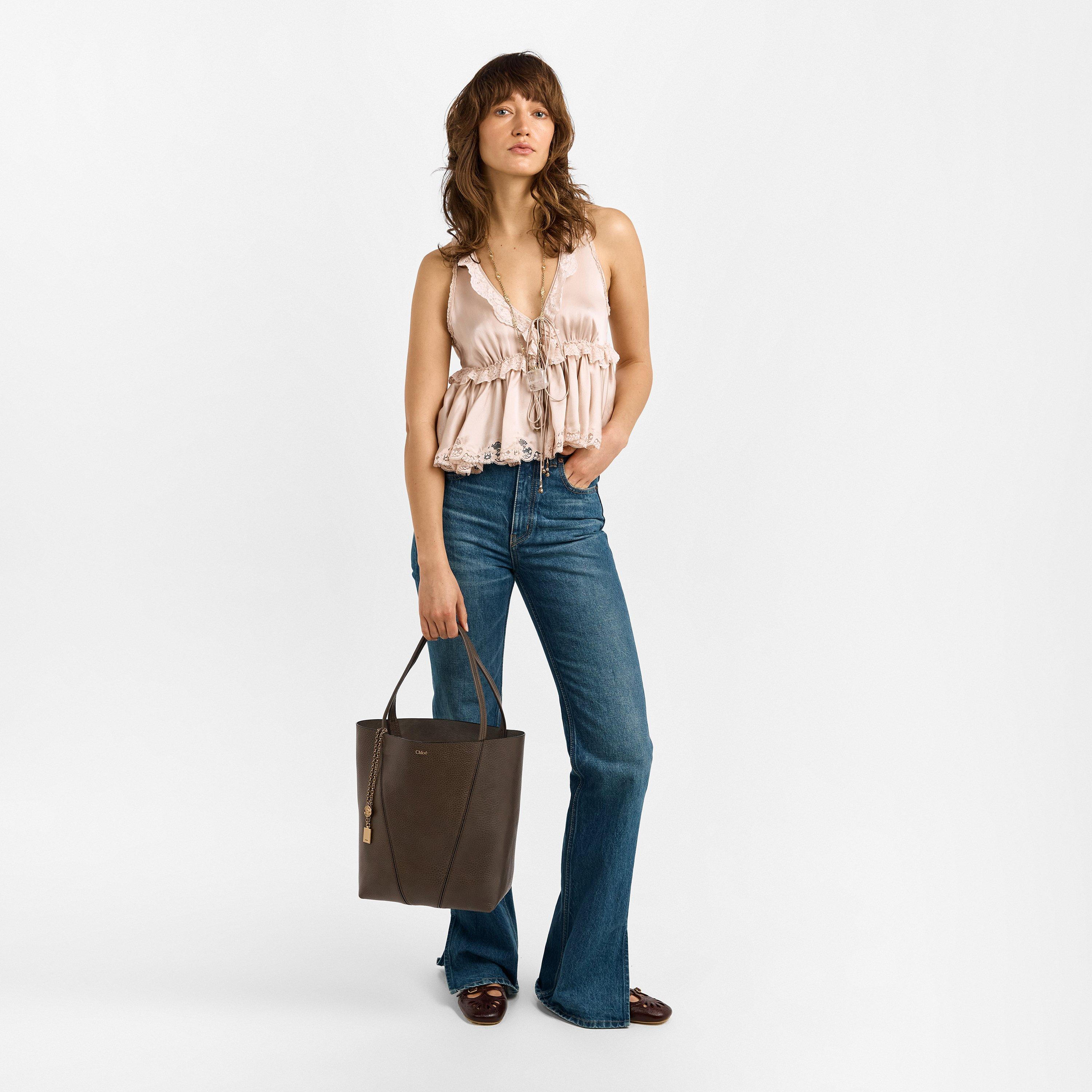 Flannel Grey - Chloe - Spin Tote Bag - 6