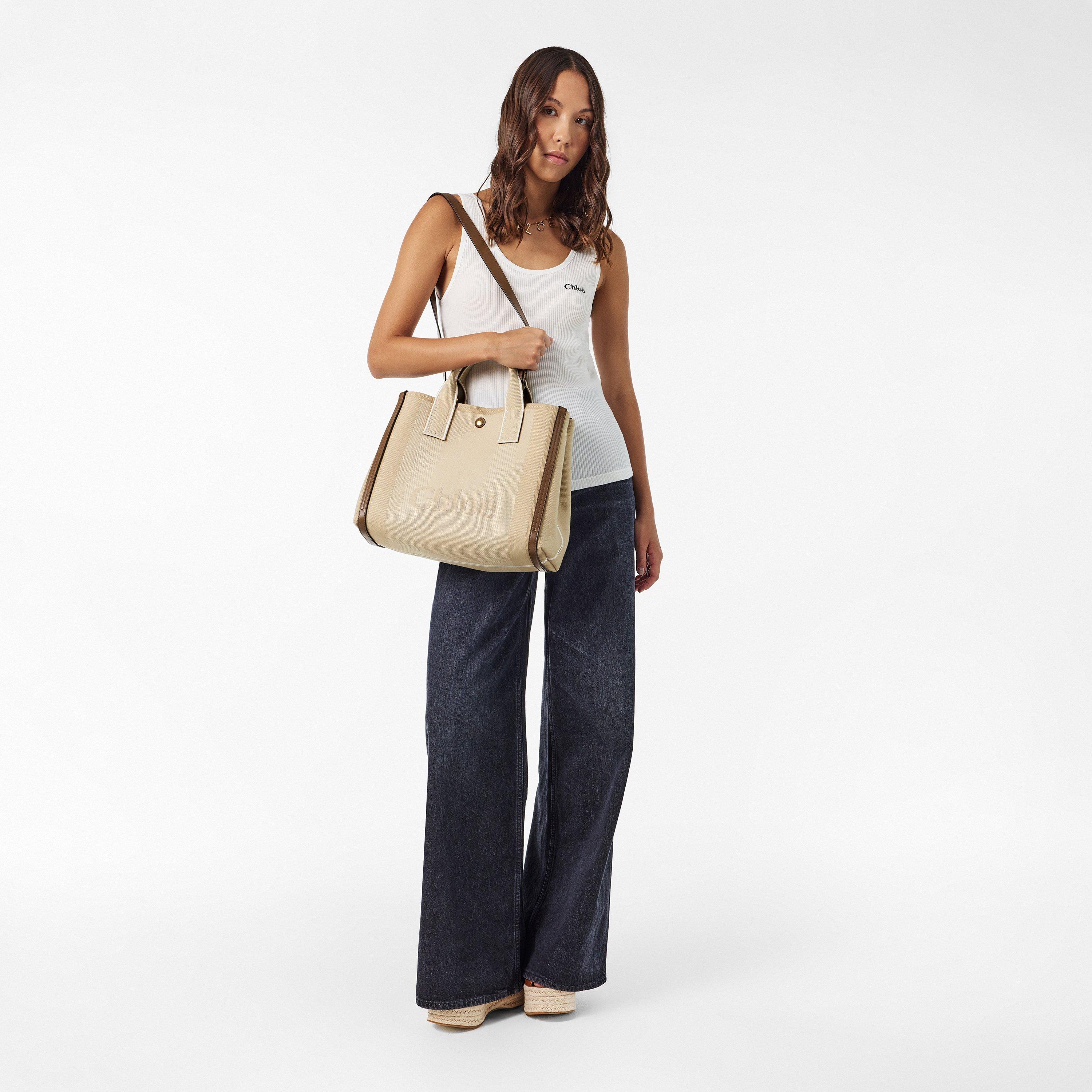 Vegetal Beige - Chloe - Carry Tote Bag - 6