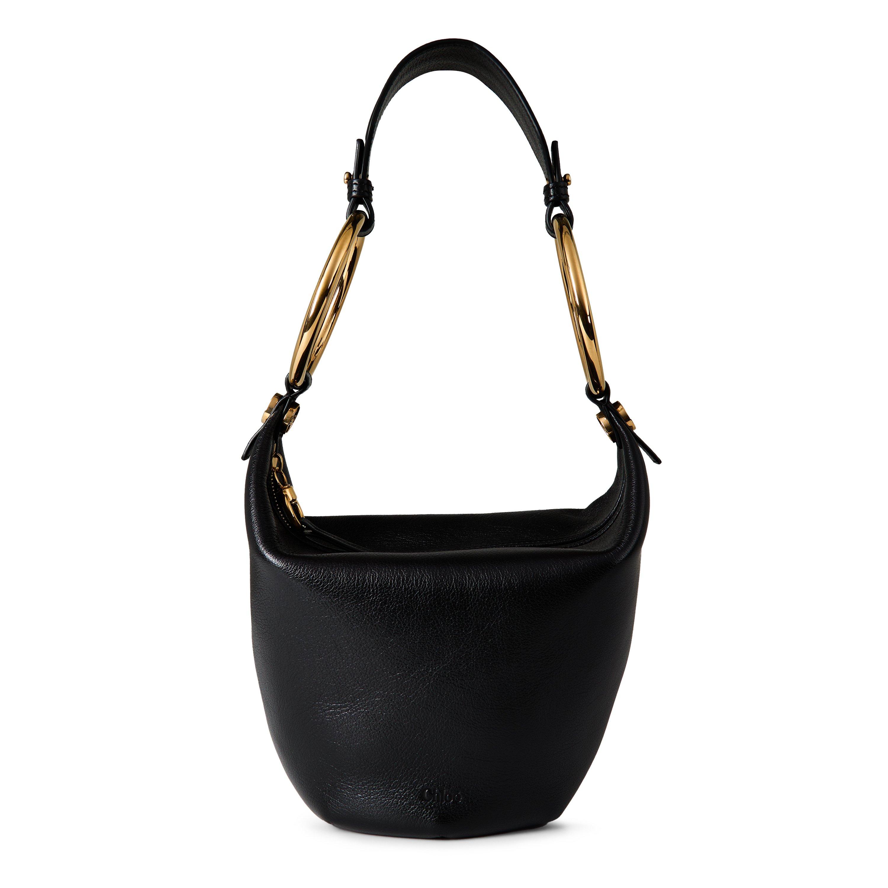Black - Chloe - Bracelet Hobo Bag - 1