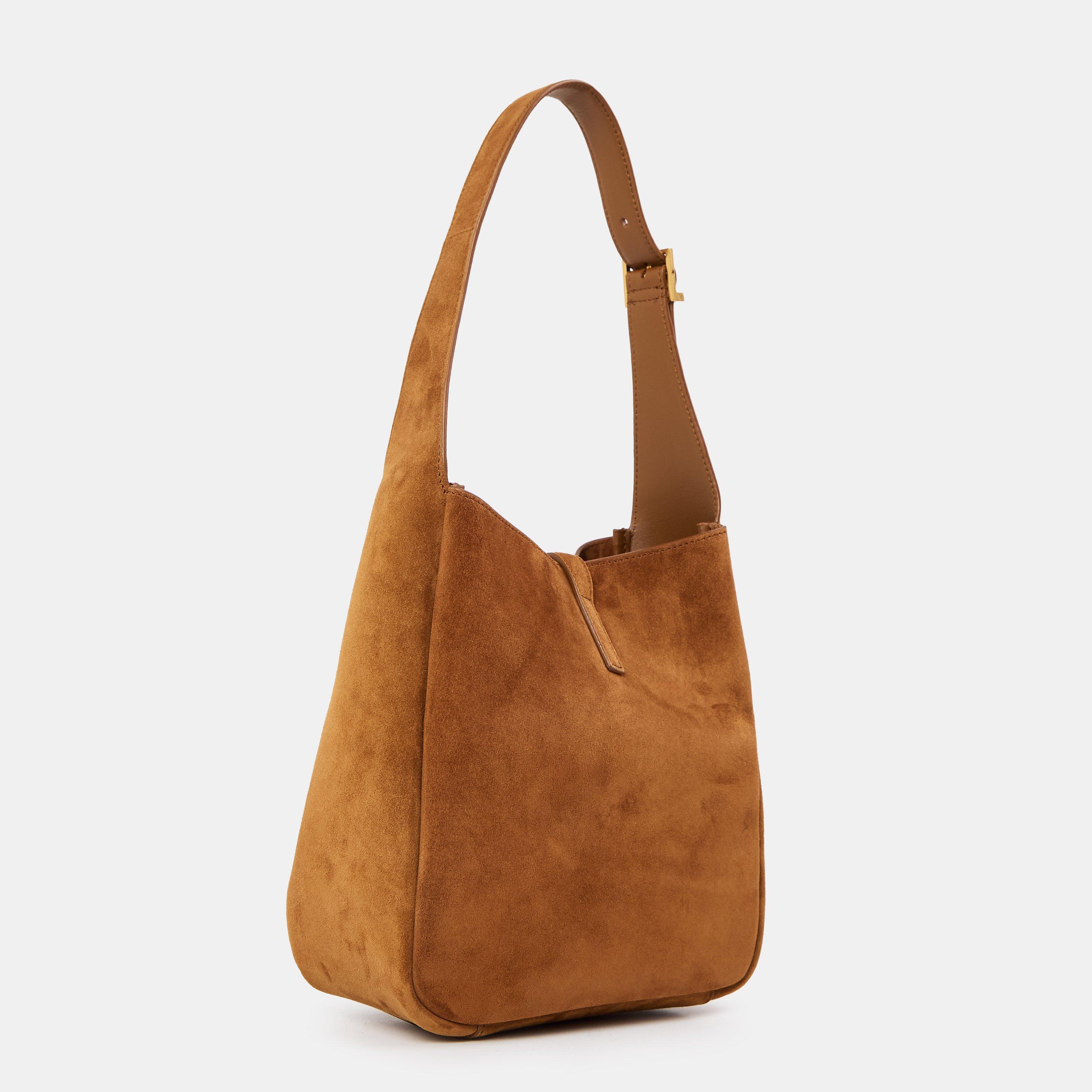 Orange Caramel - Saint Laurent - Women's Medium Hobo Bag - 2