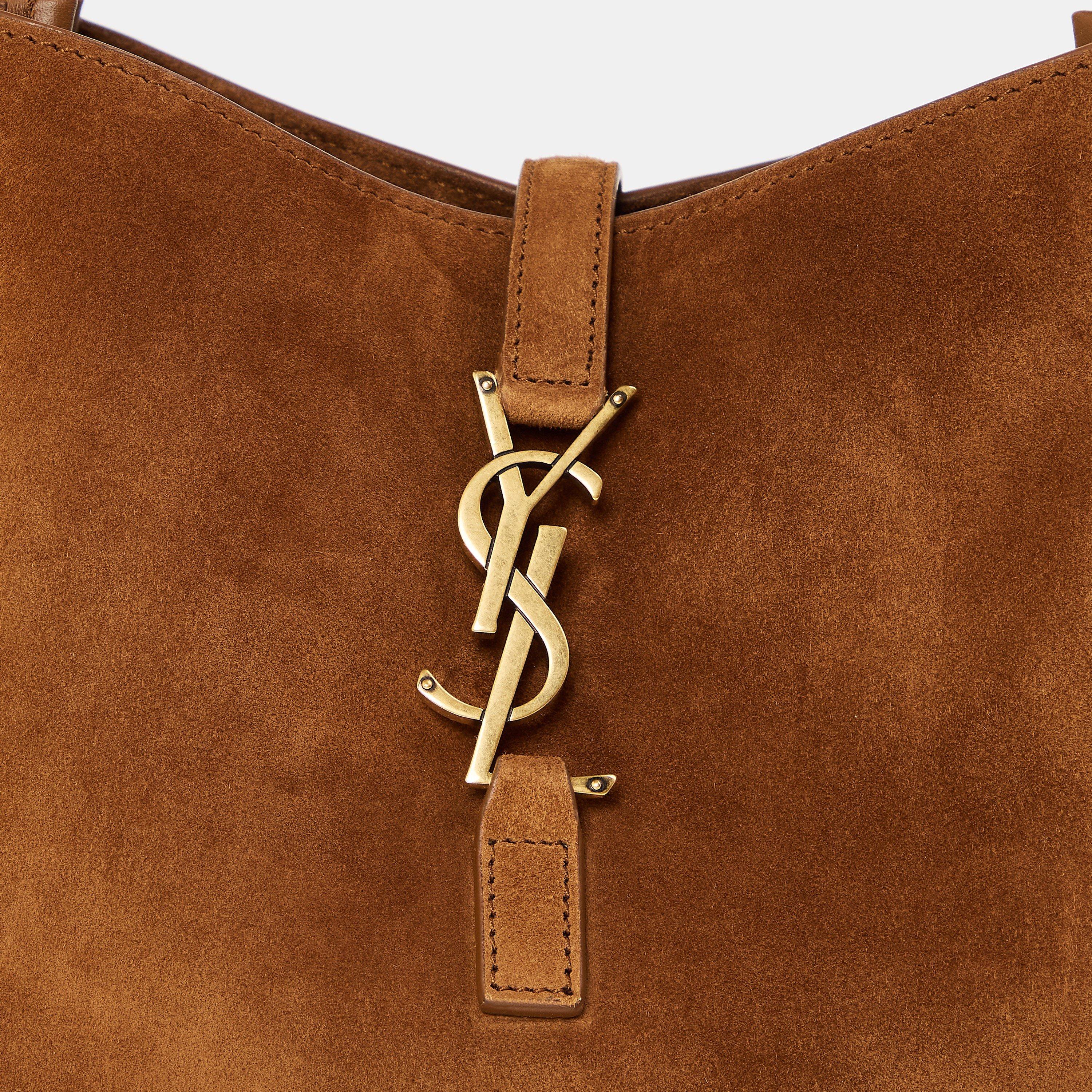 Orange Caramel - Saint Laurent - Women's Medium Hobo Bag - 4