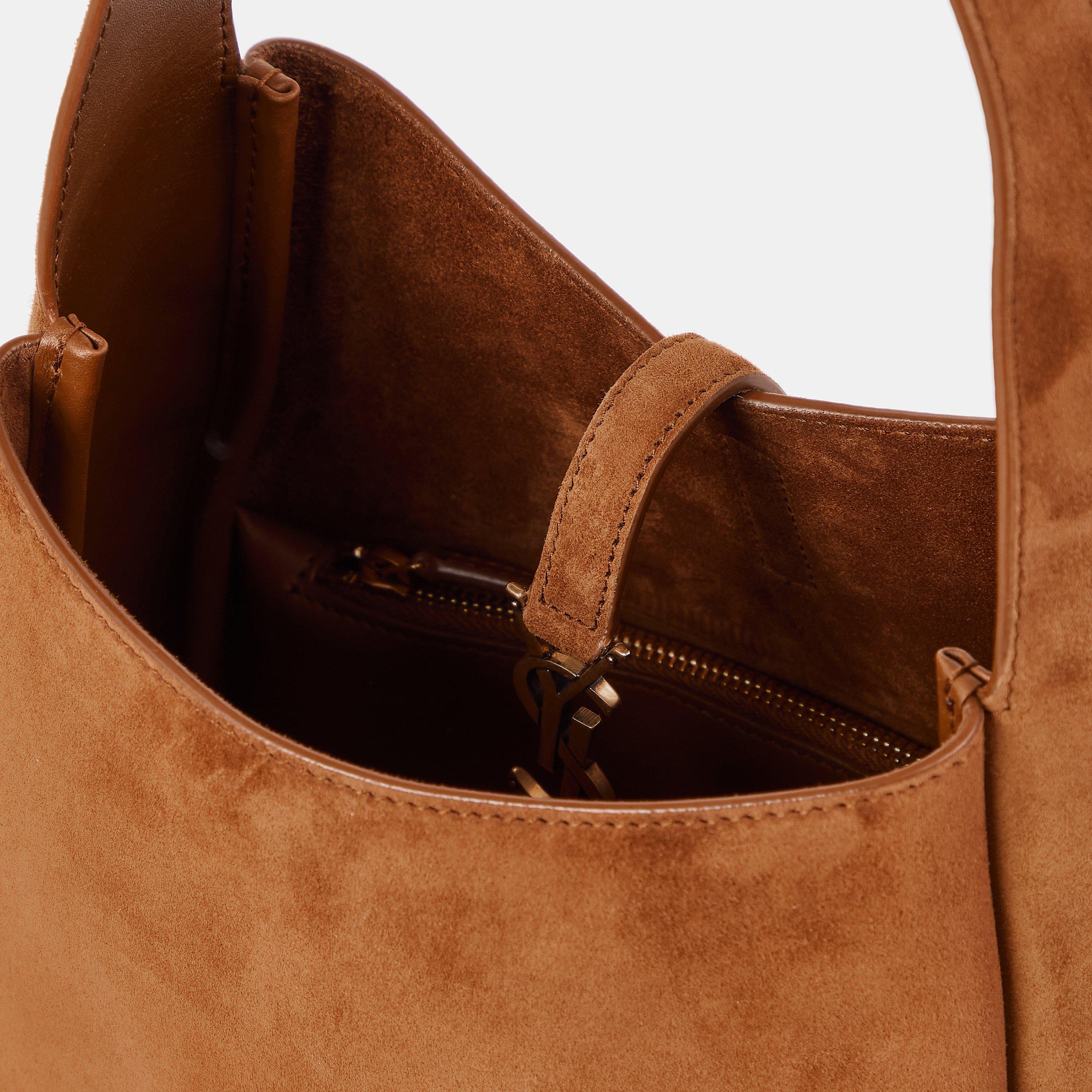 Orange Caramel - Saint Laurent - Women's Medium Hobo Bag - 5