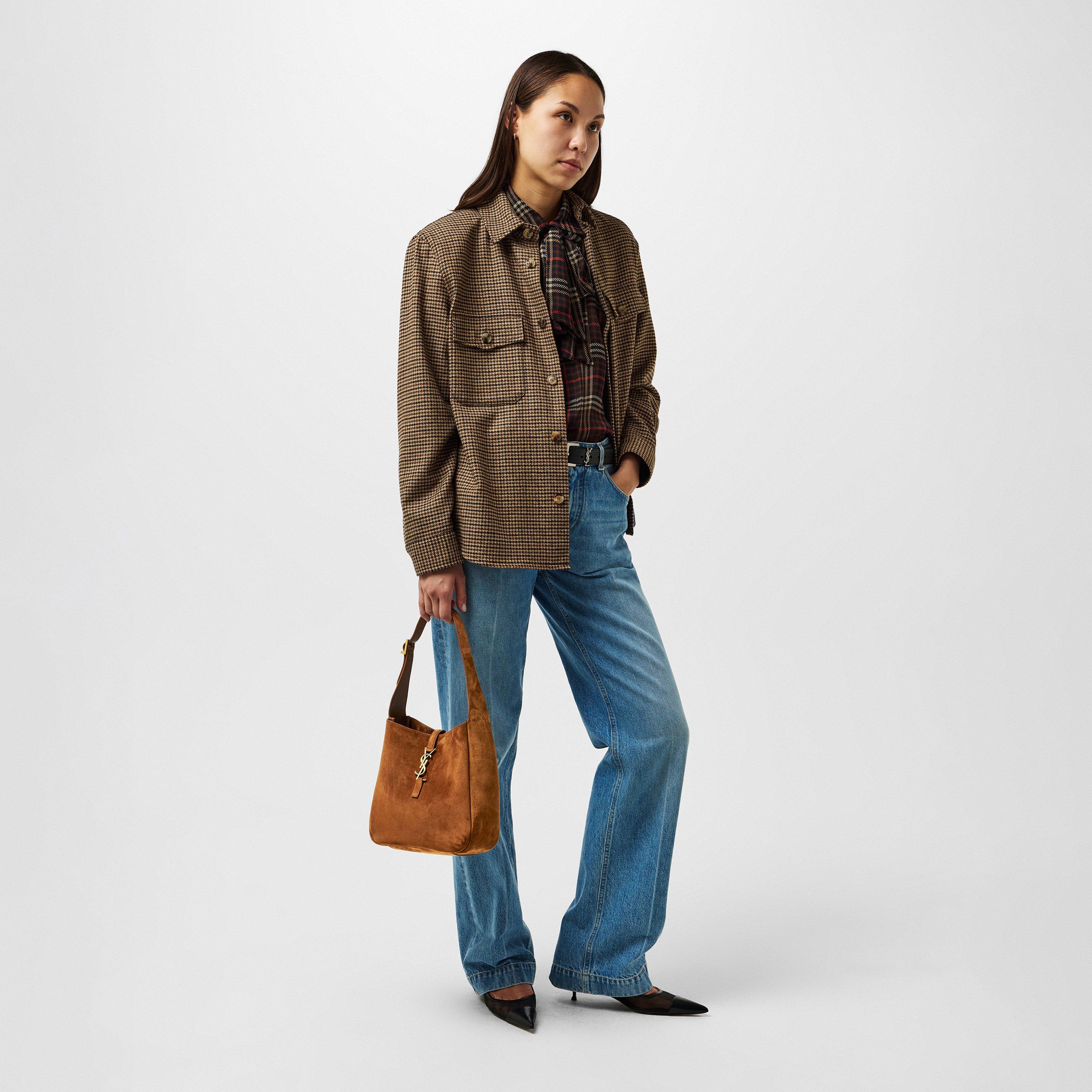 Orange Caramel - Saint Laurent - Women's Medium Hobo Bag - 6