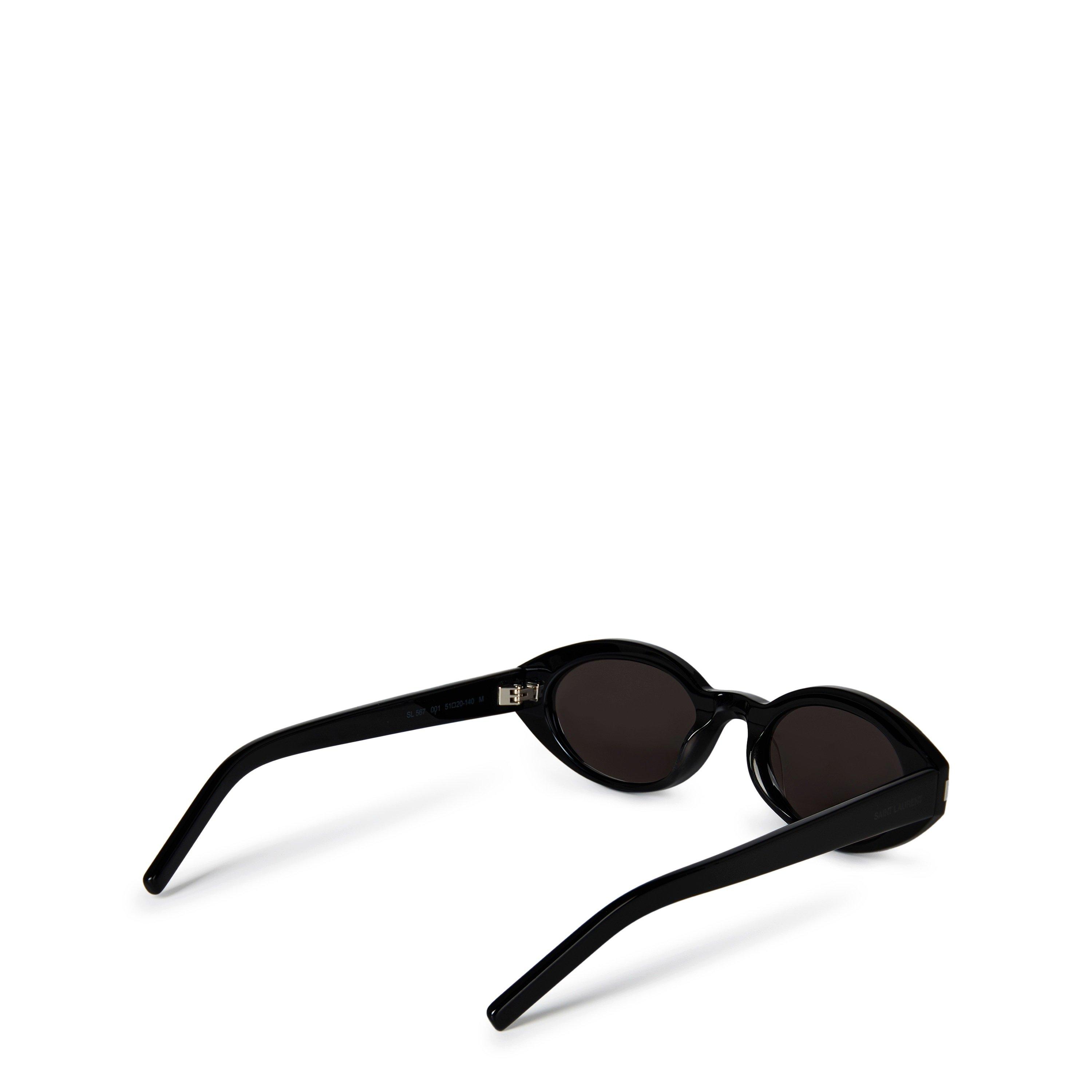 Black/Black - Saint Laurent - Sl 567 Sunglasses - 3