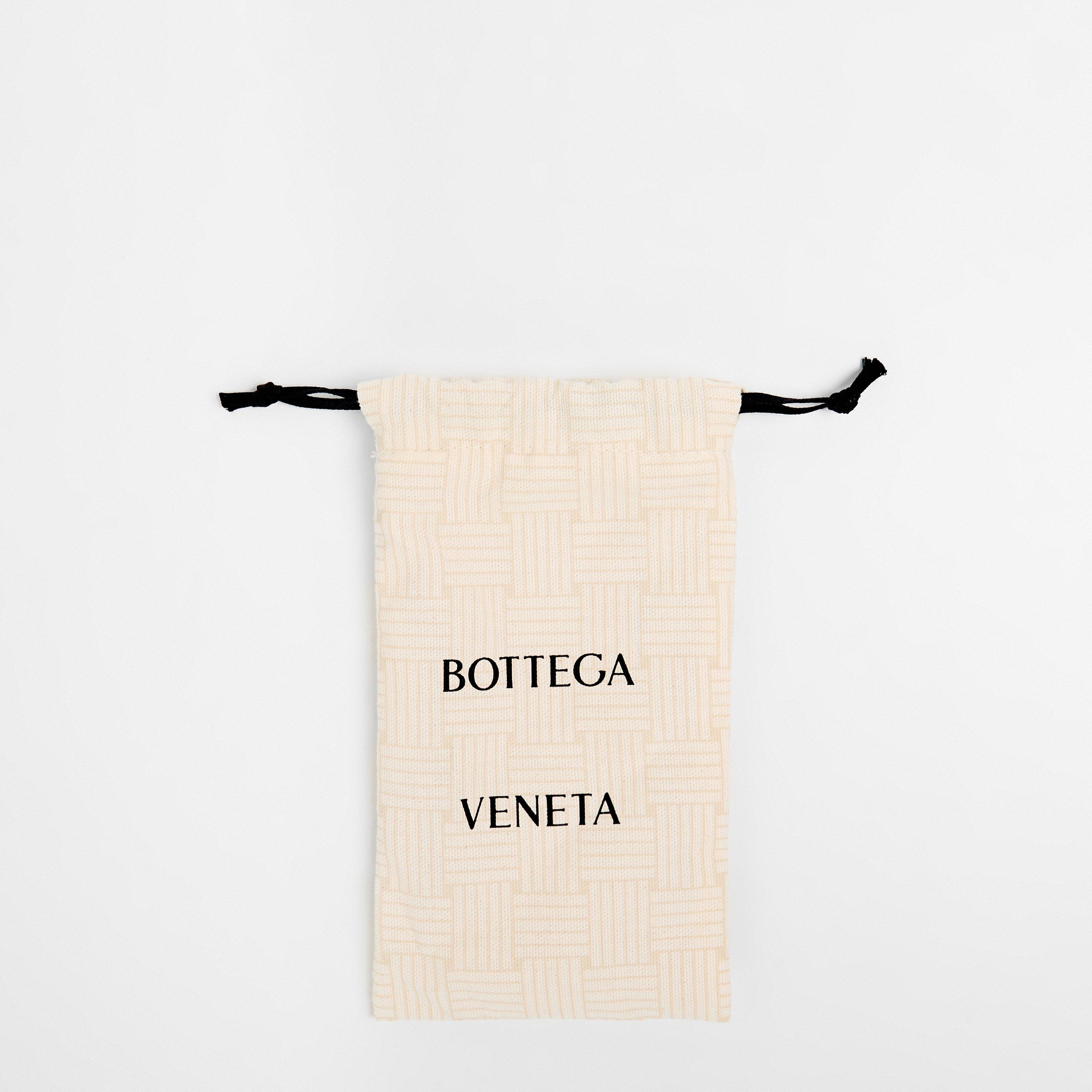 Black/Gold - Bottega Veneta - Drop Aviator Sunglasses - 5
