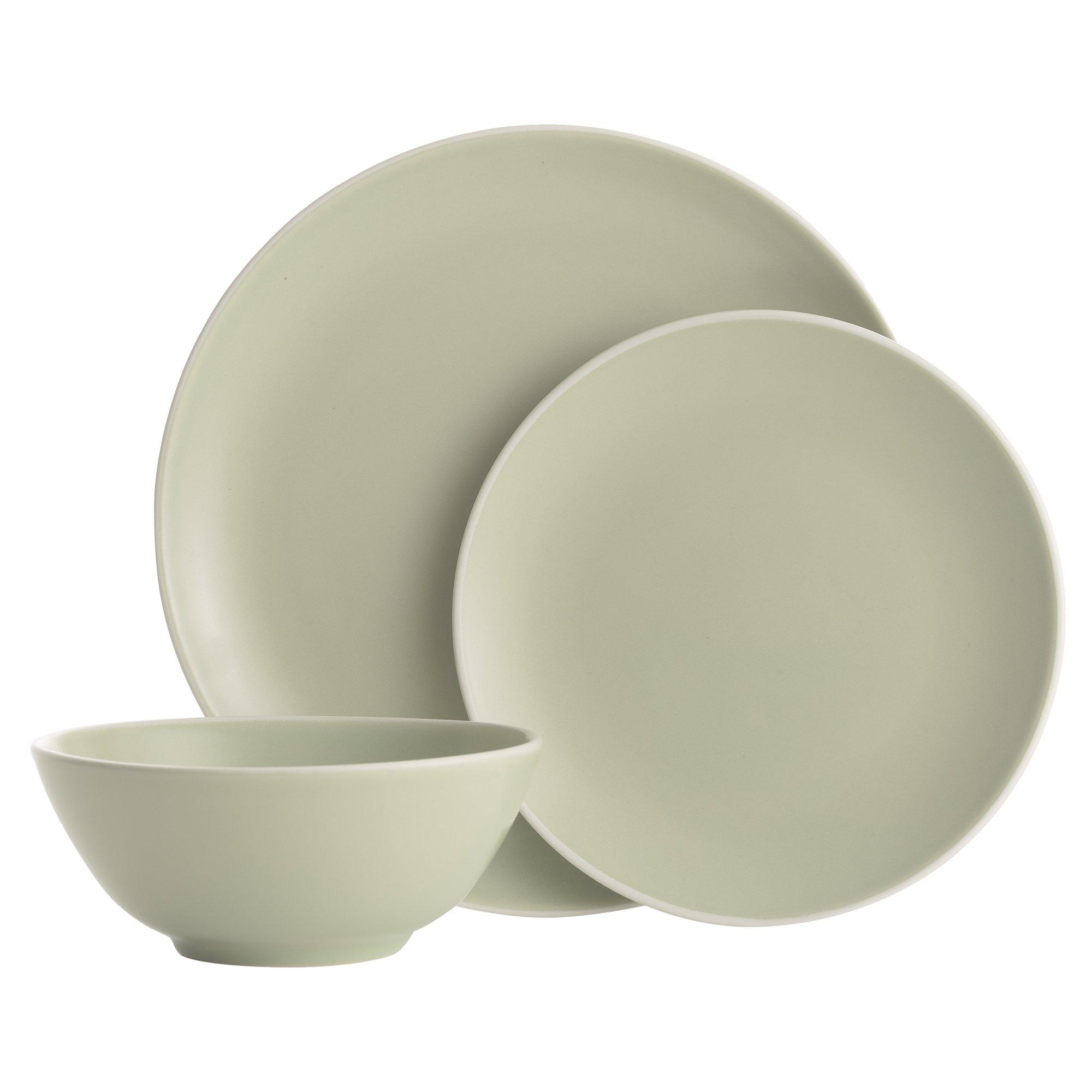 Green - Mason Cash - Classic Collection 12 pc Dinner Set Green - 3