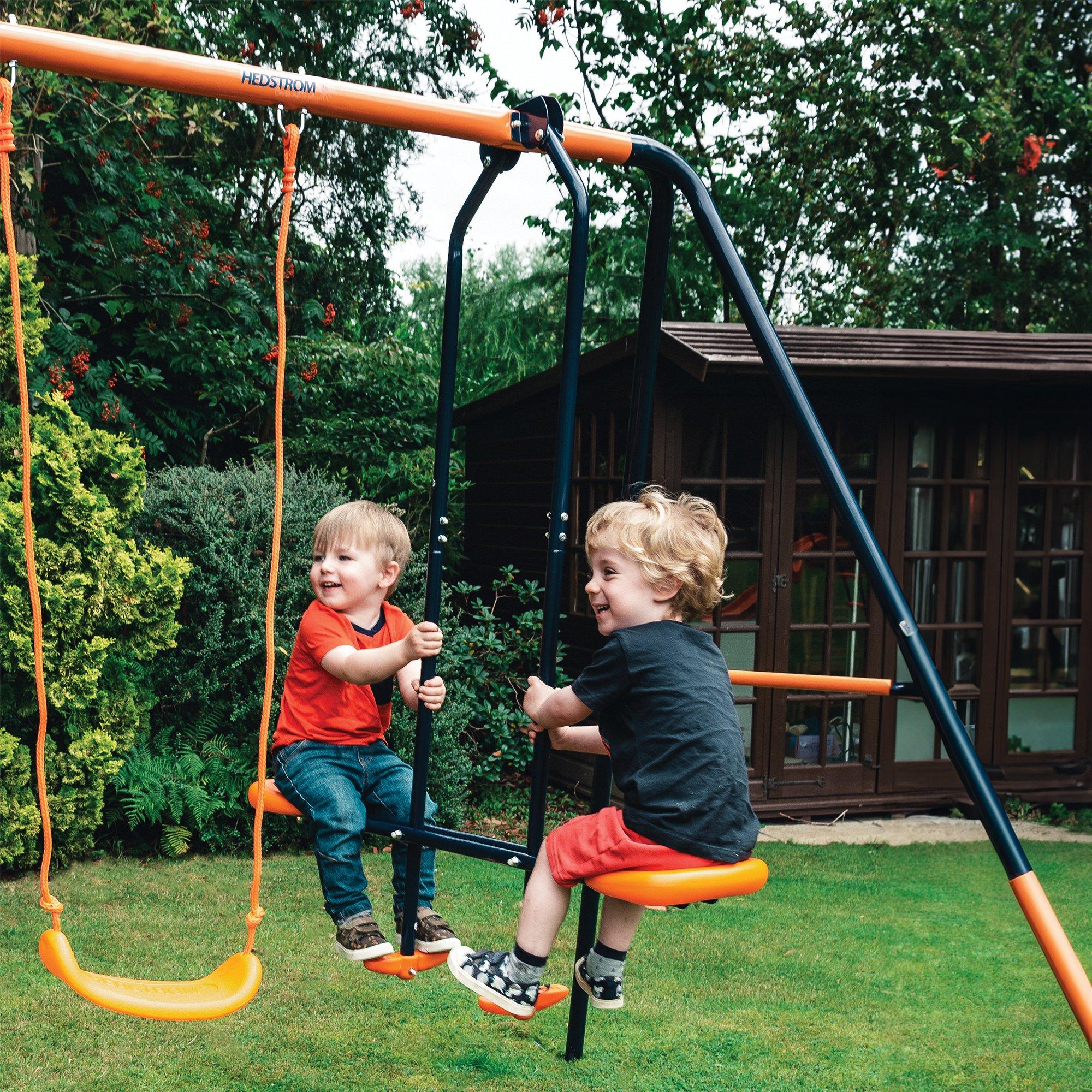 Blue - Hedstrom - Hedstrom Venus Swing and Glider Combo - 2