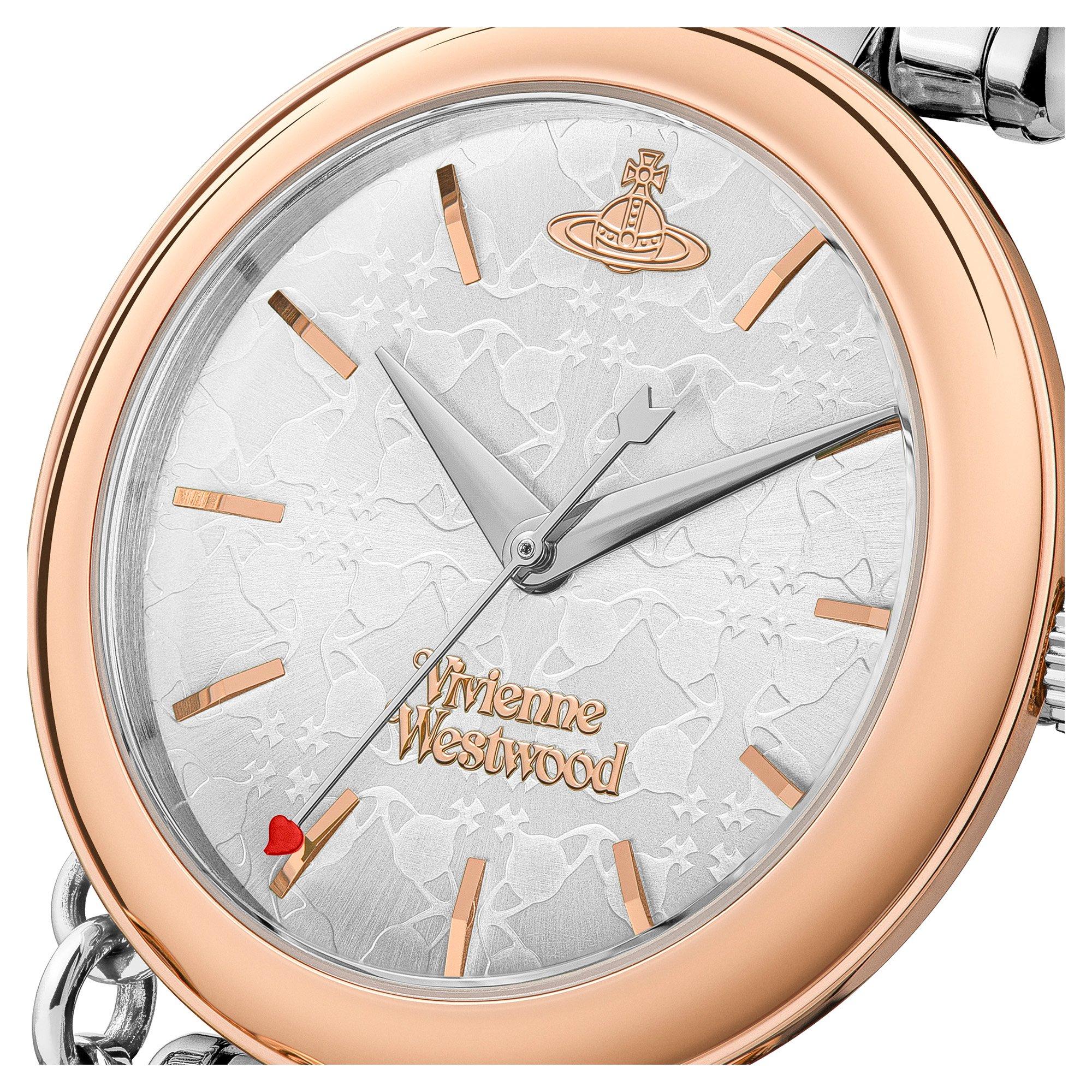 Silver/Rose - Vivienne Westwood - Quartz Orb Watch - 4