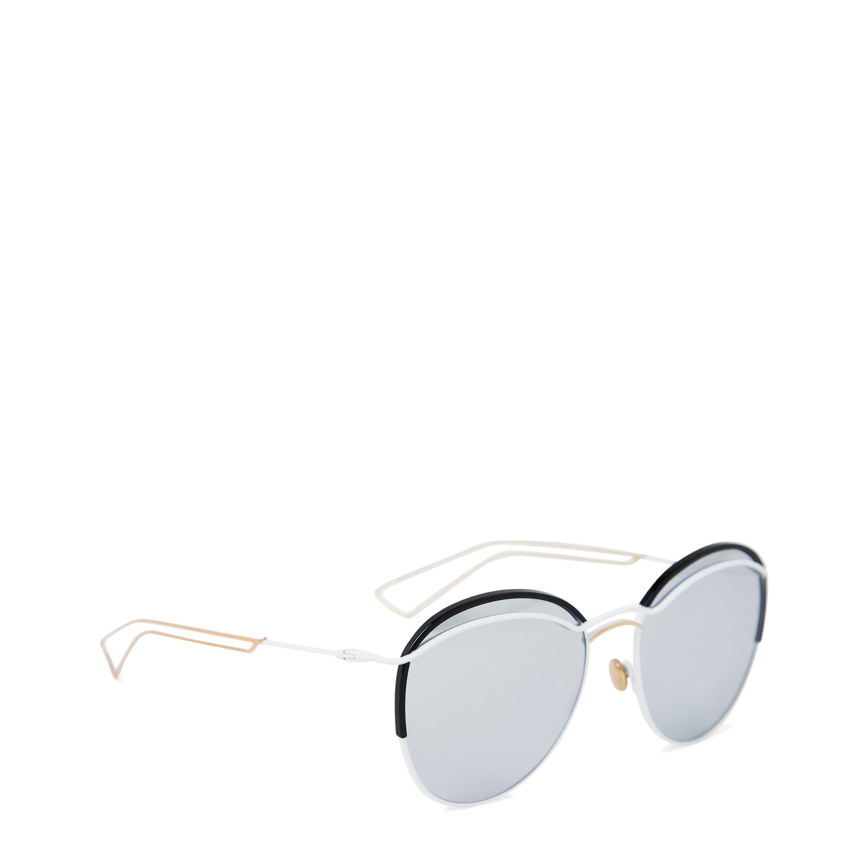 - - DIOR - White 0CD000719 Oval Sunglasses - 1