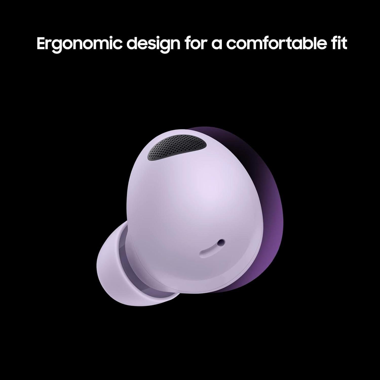 White - Samsung - SAMSUNG Galaxy Buds2 Pro Wireless Headphones - 5