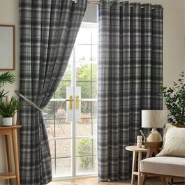 Alan Symonds Oban Room Darkening Ring Top Curtains