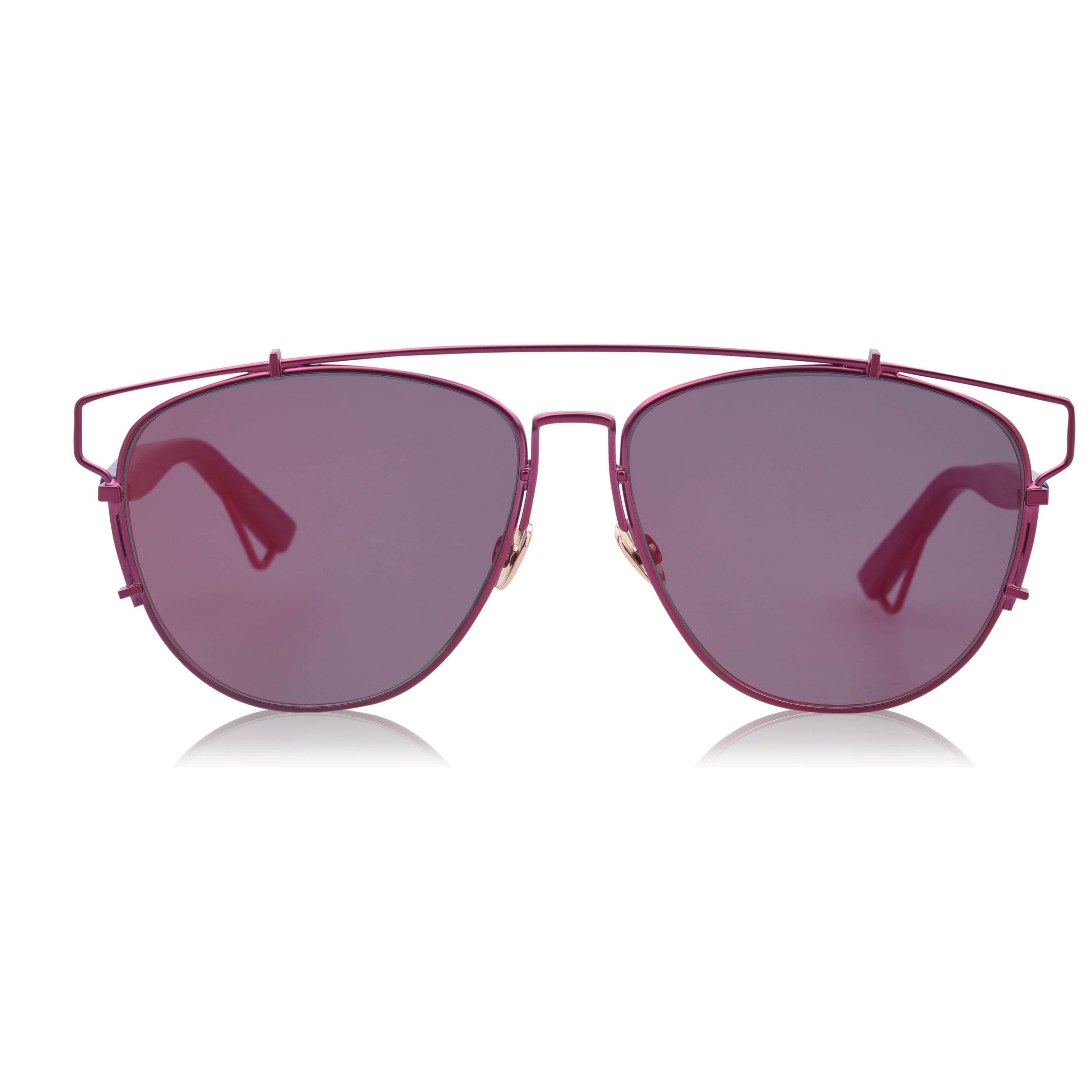 - - DIOR - Red Matte 0CD000621 Rectangle Sunglasses - 1
