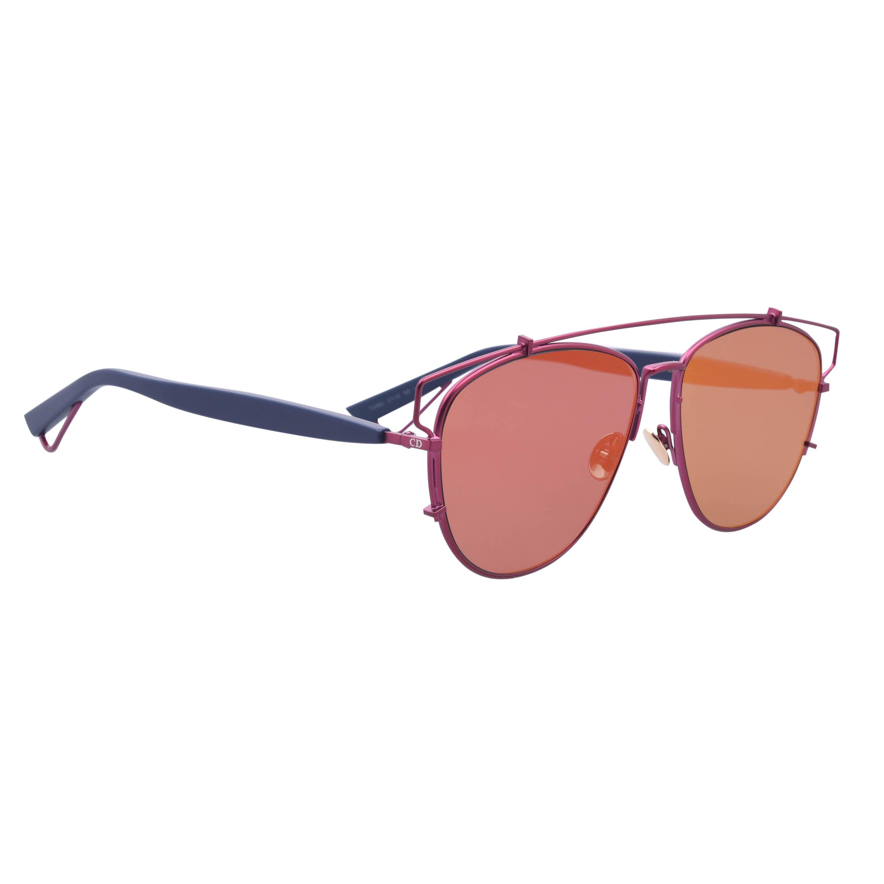 - - DIOR - Red Matte 0CD000621 Rectangle Sunglasses - 2