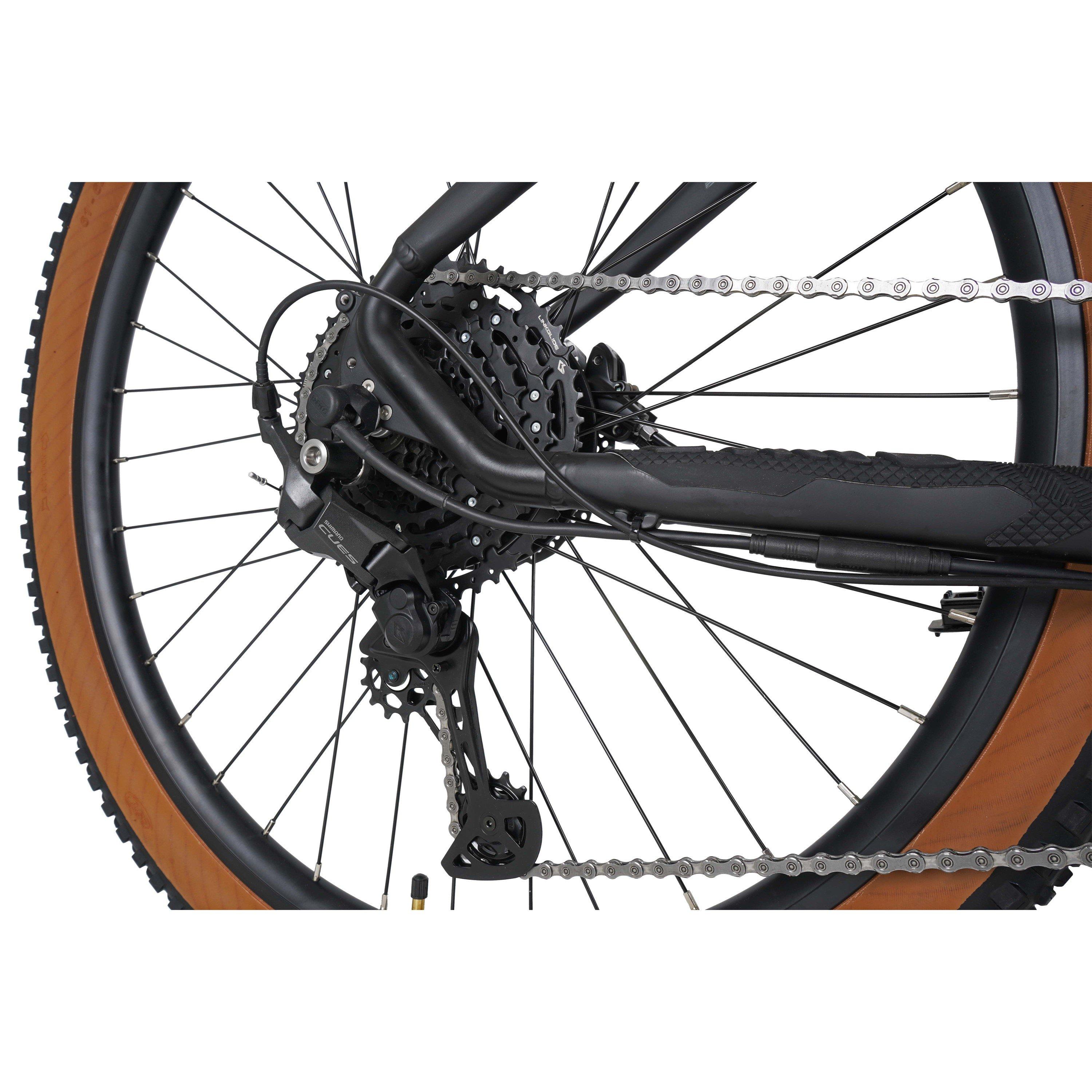 Black - Claud Butler - Claud Butler Wrath 2.0 Cues Electric Mountain Bike - 3