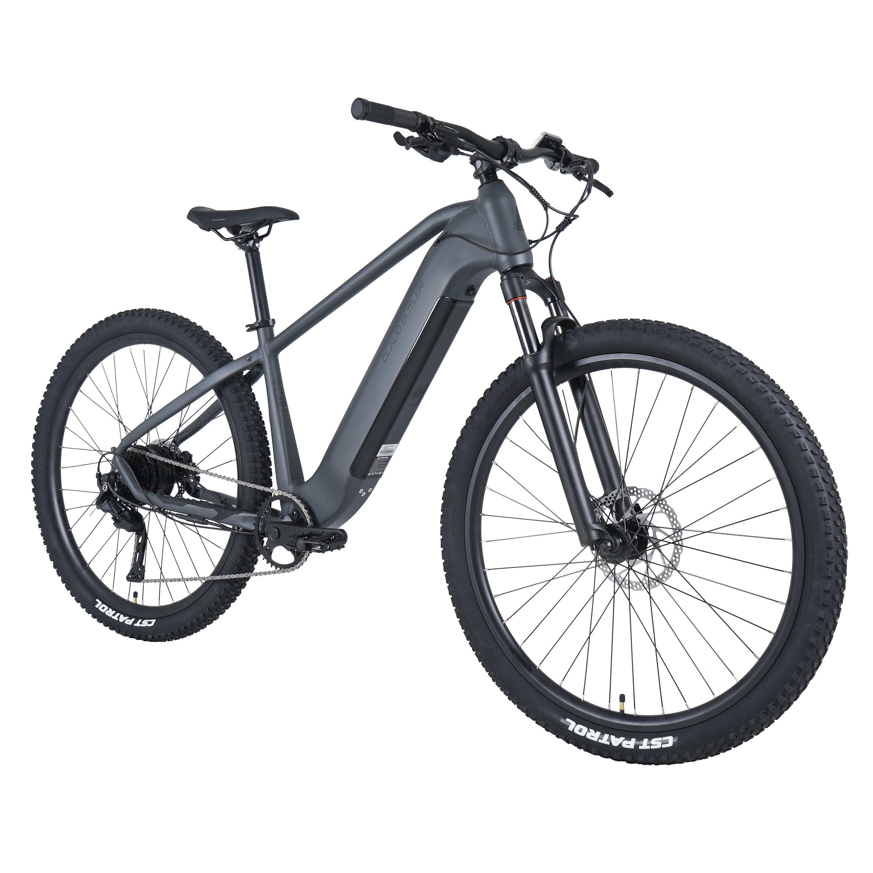 Grey - Claud Butler - Claud Butler Wrath 1.0 Cues Electric Mountain Bike - 2