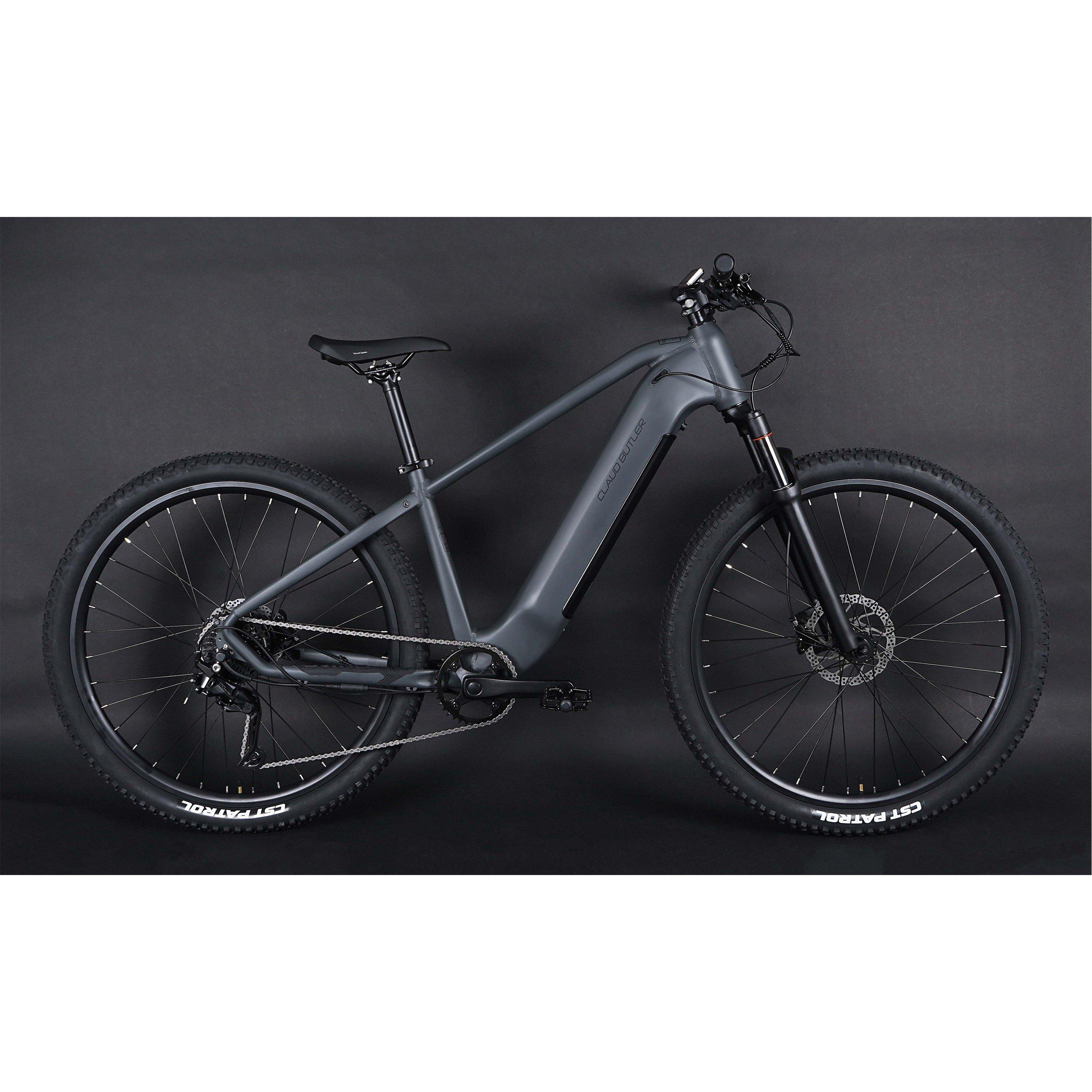 Grey - Claud Butler - Claud Butler Wrath 1.0 Cues Electric Mountain Bike - 7