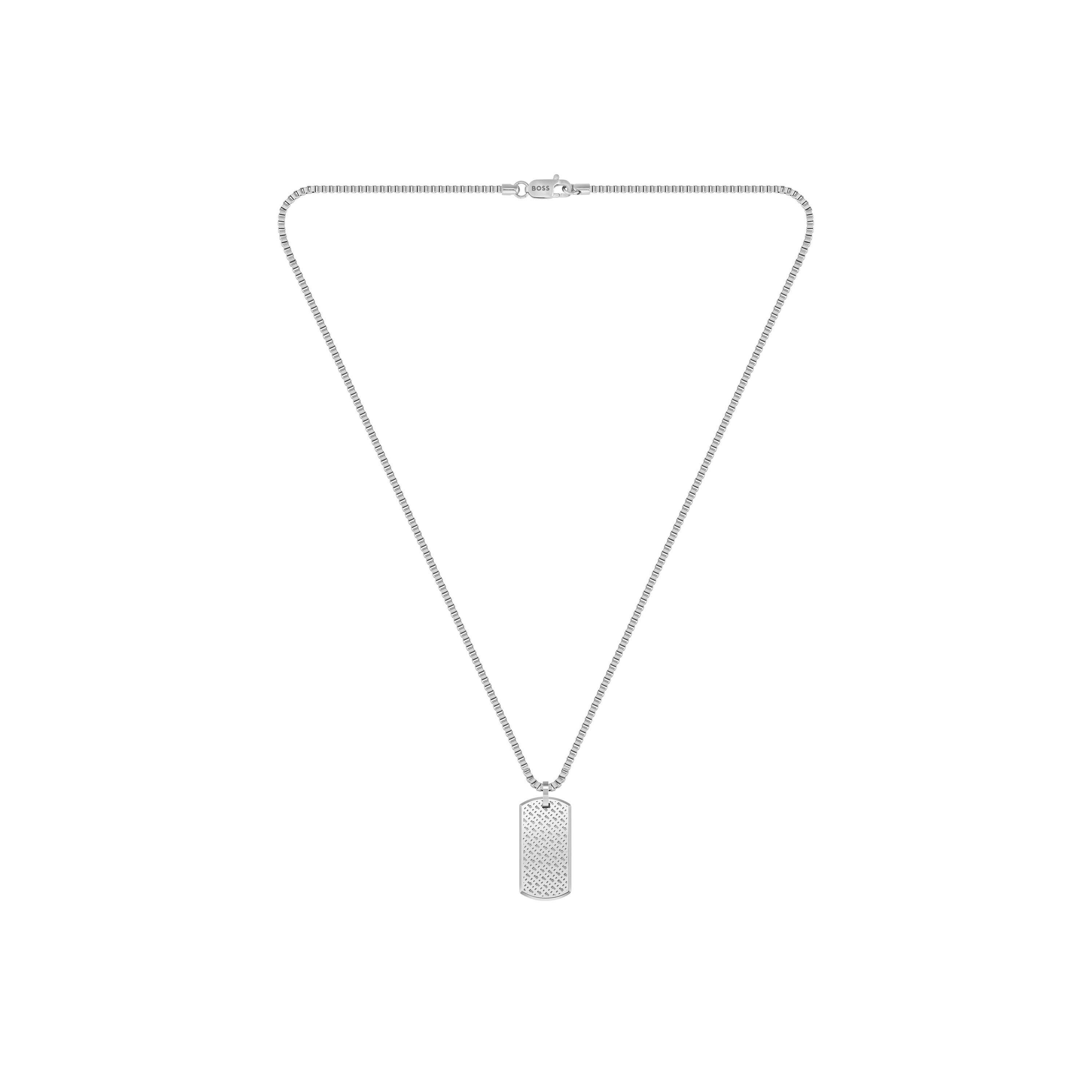 Two Tone - Boss - Men's Devon Pendant Necklace - 4