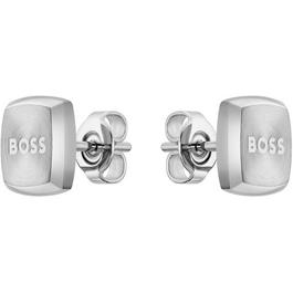 Boss Gents BOSS Yann Stainless Steel Square  Earrings