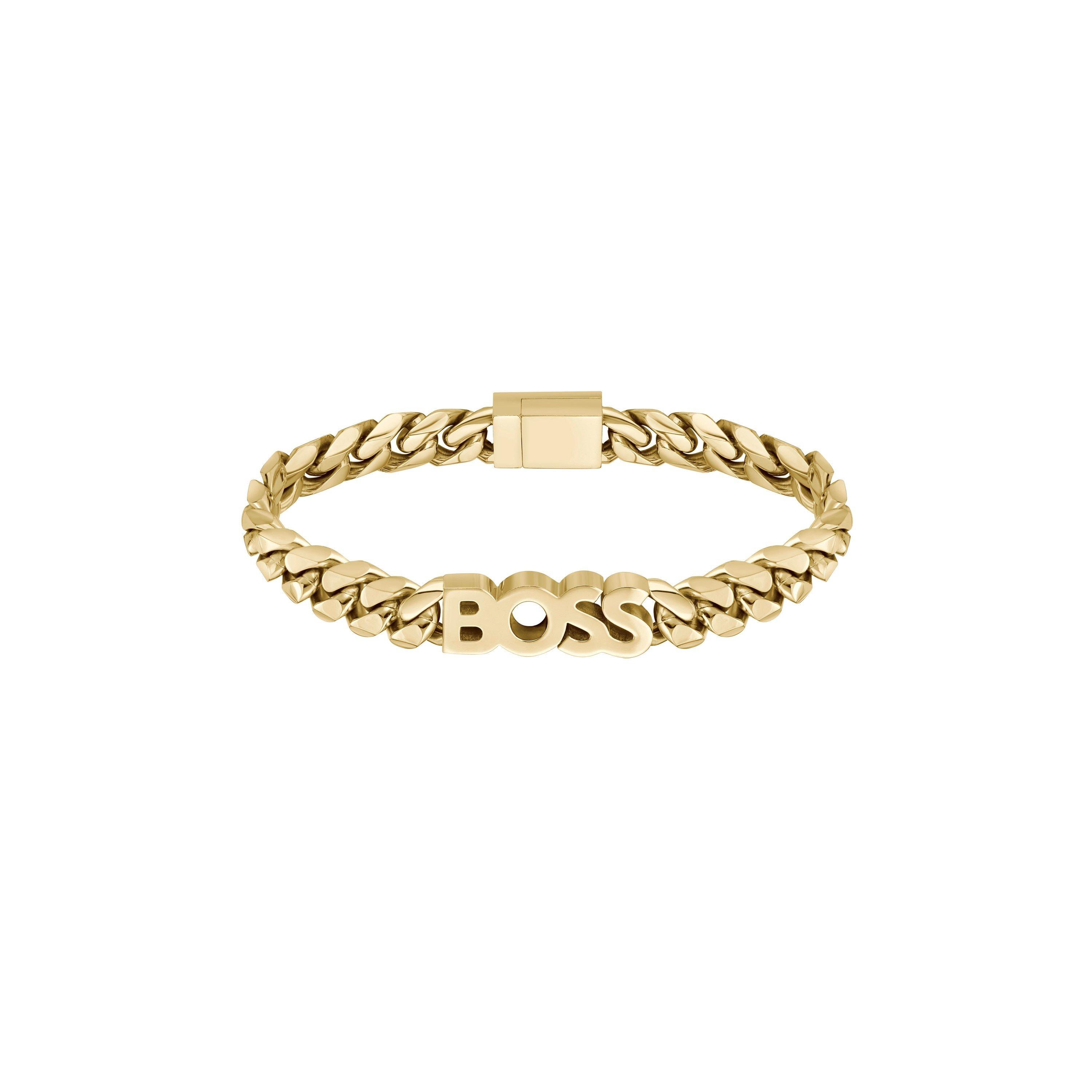 Boss Men's Kassy Brace Chain Bracelet - Gold