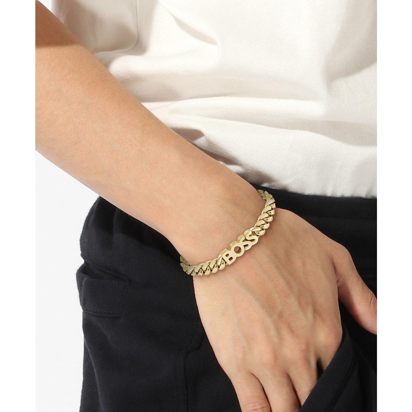 Gold - Boss - Men's Kassy Brace Chain Bracelet - 3
