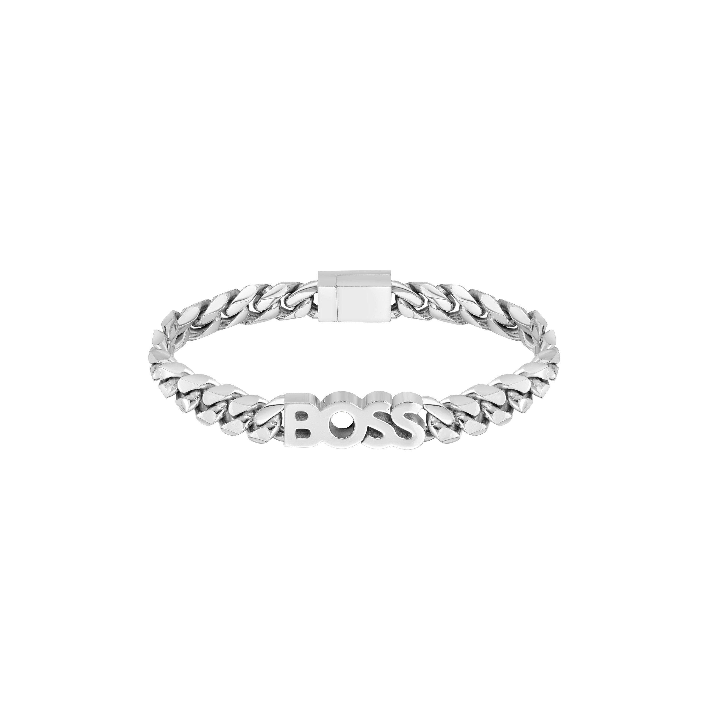 Boss Men's Kassy Brace Chain Bracelet - Silver